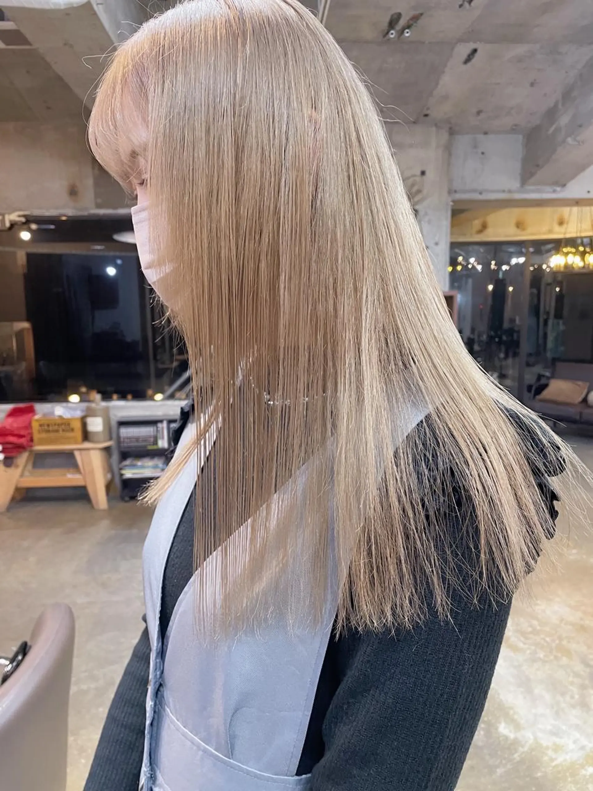 セミロング カラー ralme/sol 髙橋一哉のヘアスタイル