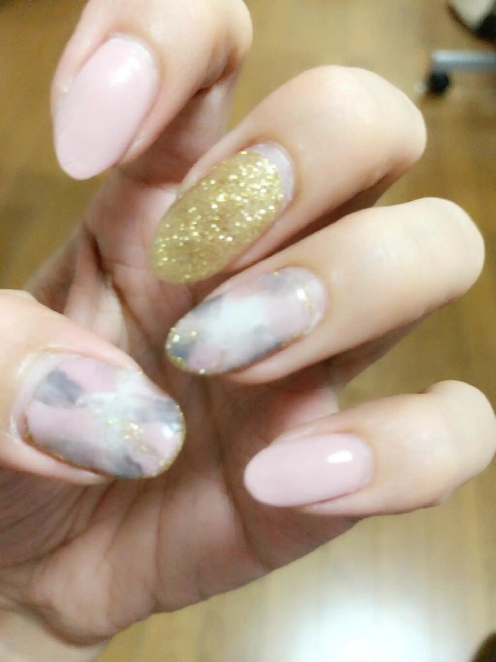 ネイル アートネイル クリアネイル ジェルネイル ぷっくりネイル ハンドネイル 安藤 Charlotteのネイルデザイン