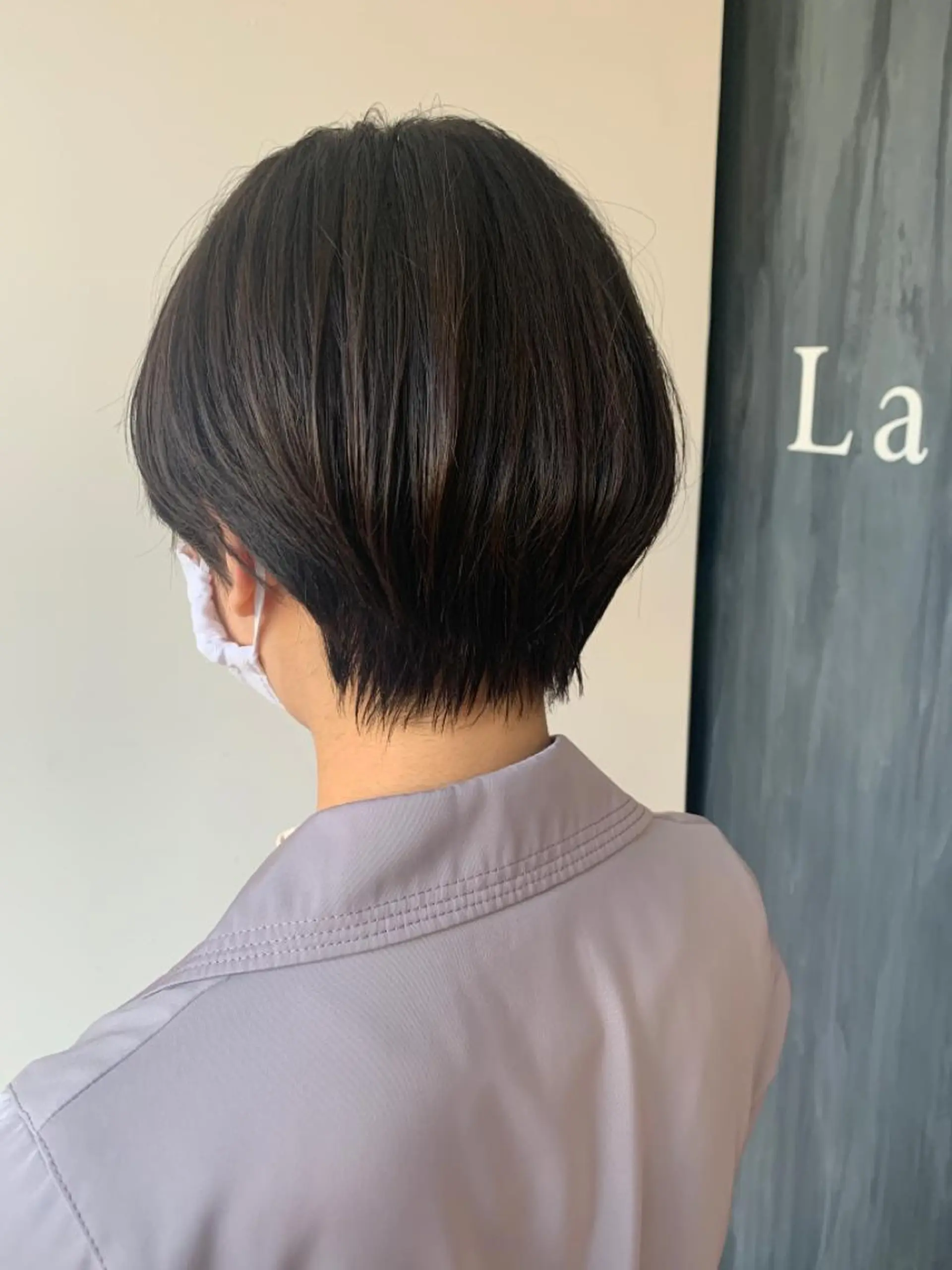 ショート 福田 美波のヘアスタイル