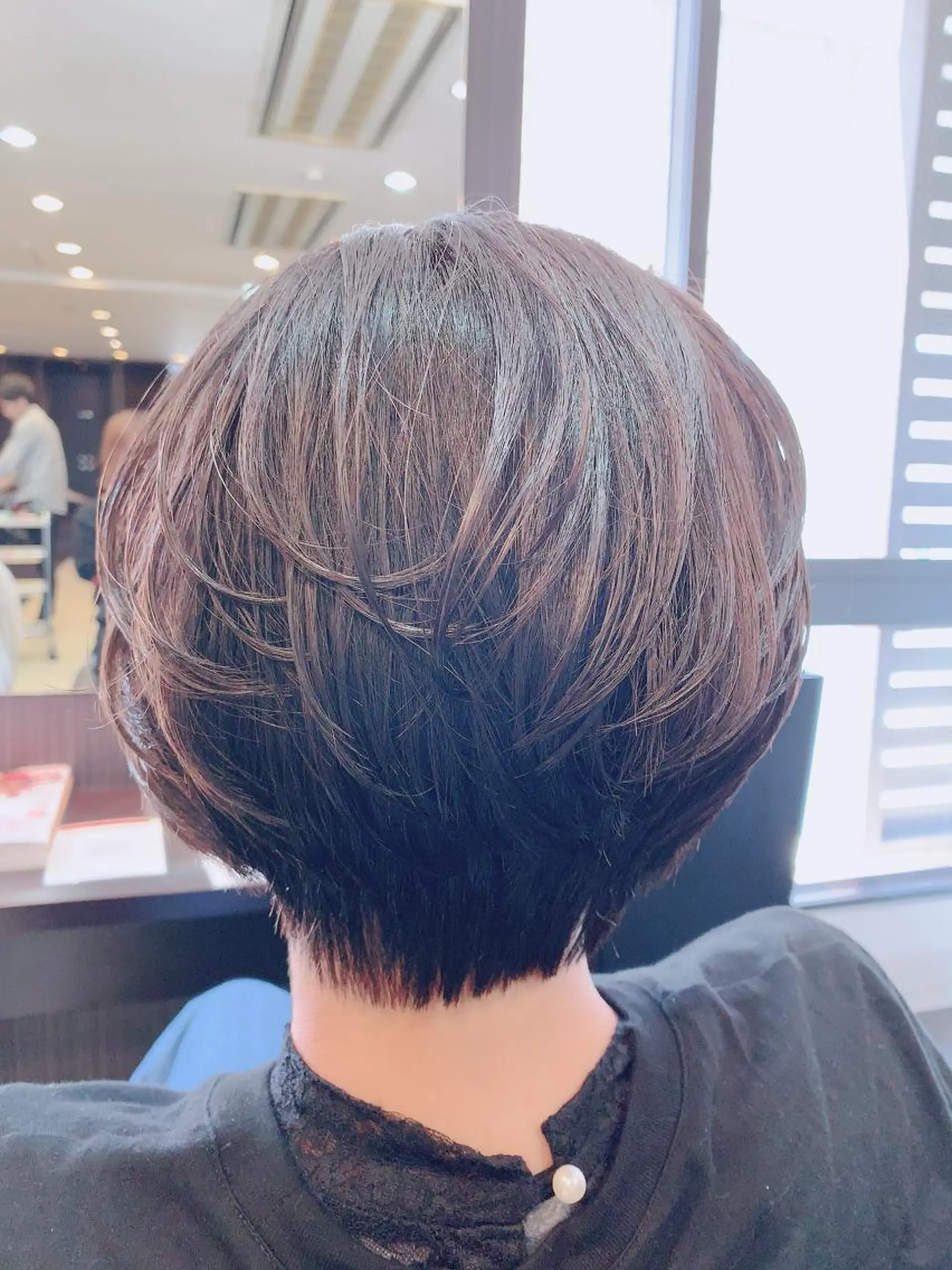 ショート ハンサムショート ショートヘア カット 藤本 麻衣のヘアスタイル