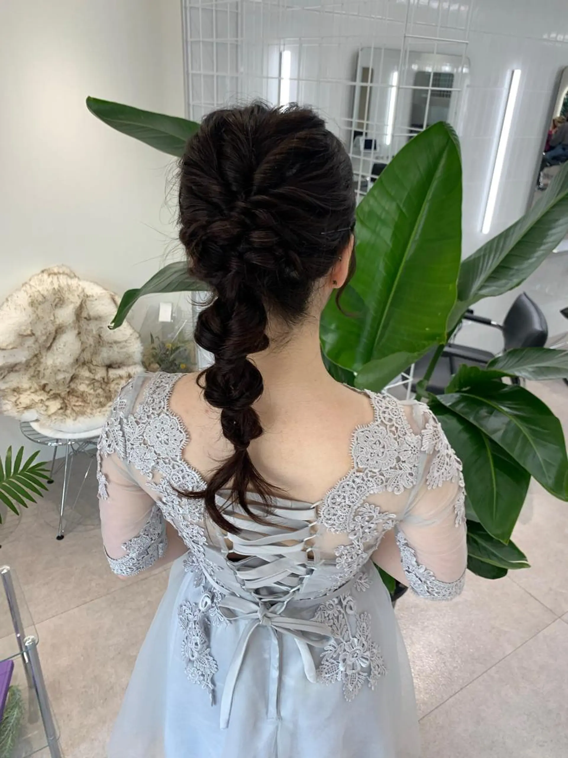 ロング ヘアアレンジ 卒業式ヘアセット🎀 ヘアアレンジのヘアスタイル