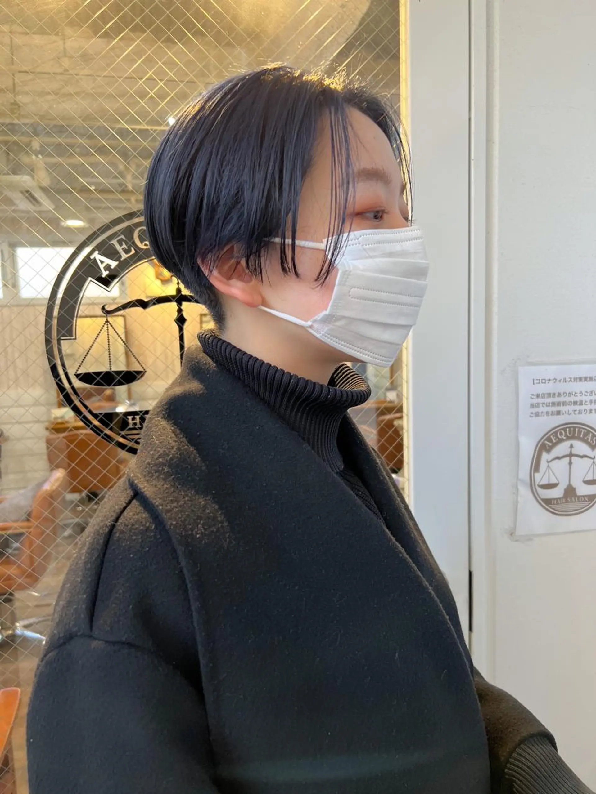 ショート カラー ショートボブ ベージュカラー ブリーチ ケアブリーチ 透明感カラー ヘアカラー トリートメント 蔵前 デザインカット KOBAYASHIのその他イメージ