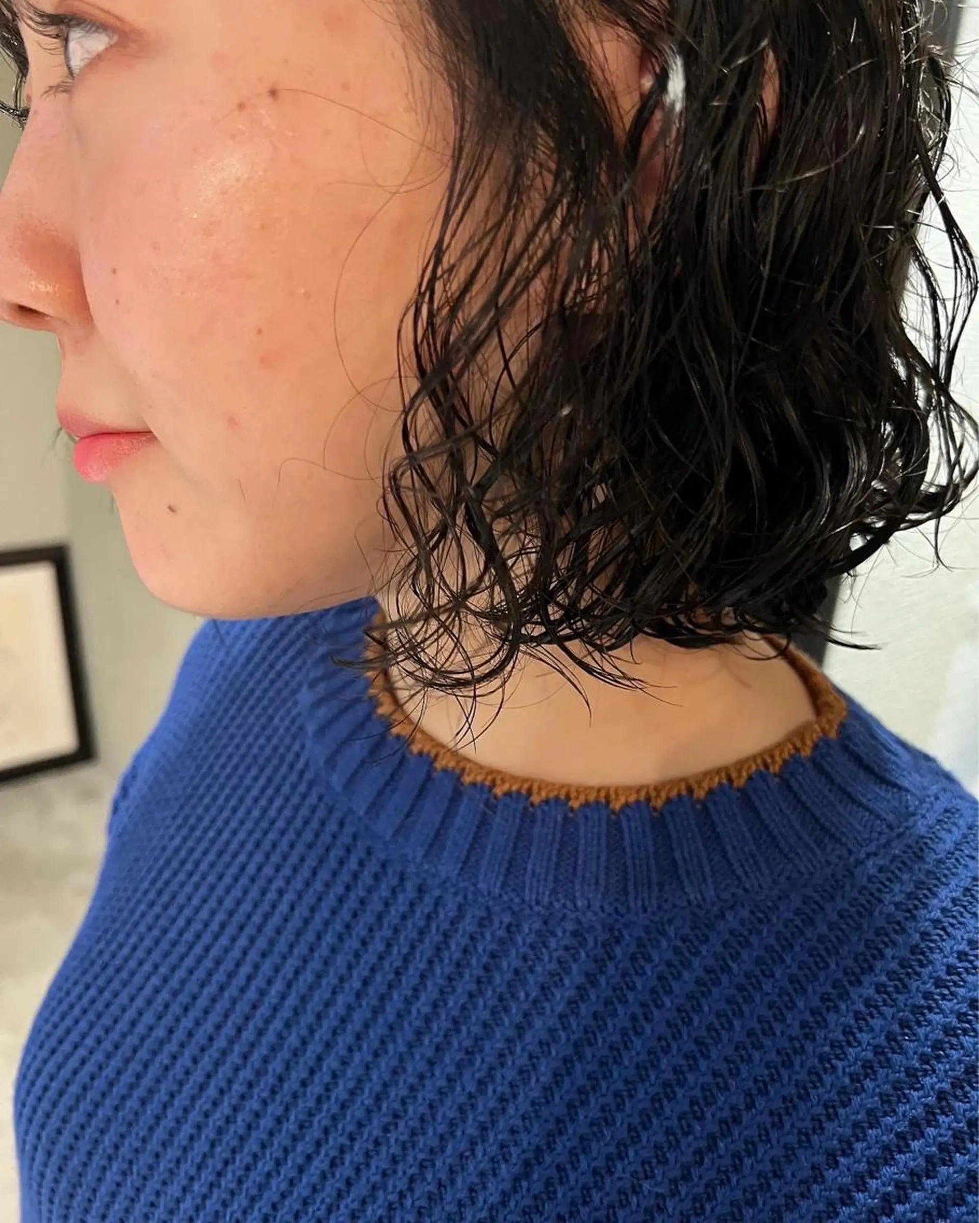 ミディアム パーマ ミディアムパーマ /癖毛パーマのヘアスタイル