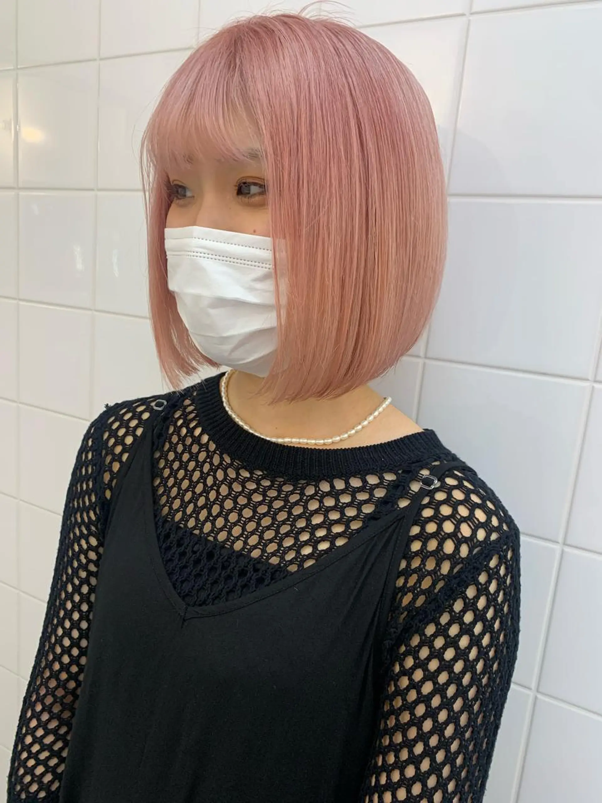 ショート カラー ヘアアレンジ 🧨ブリーチー×ボブ レイヤー💎じゅえるのヘアスタイル