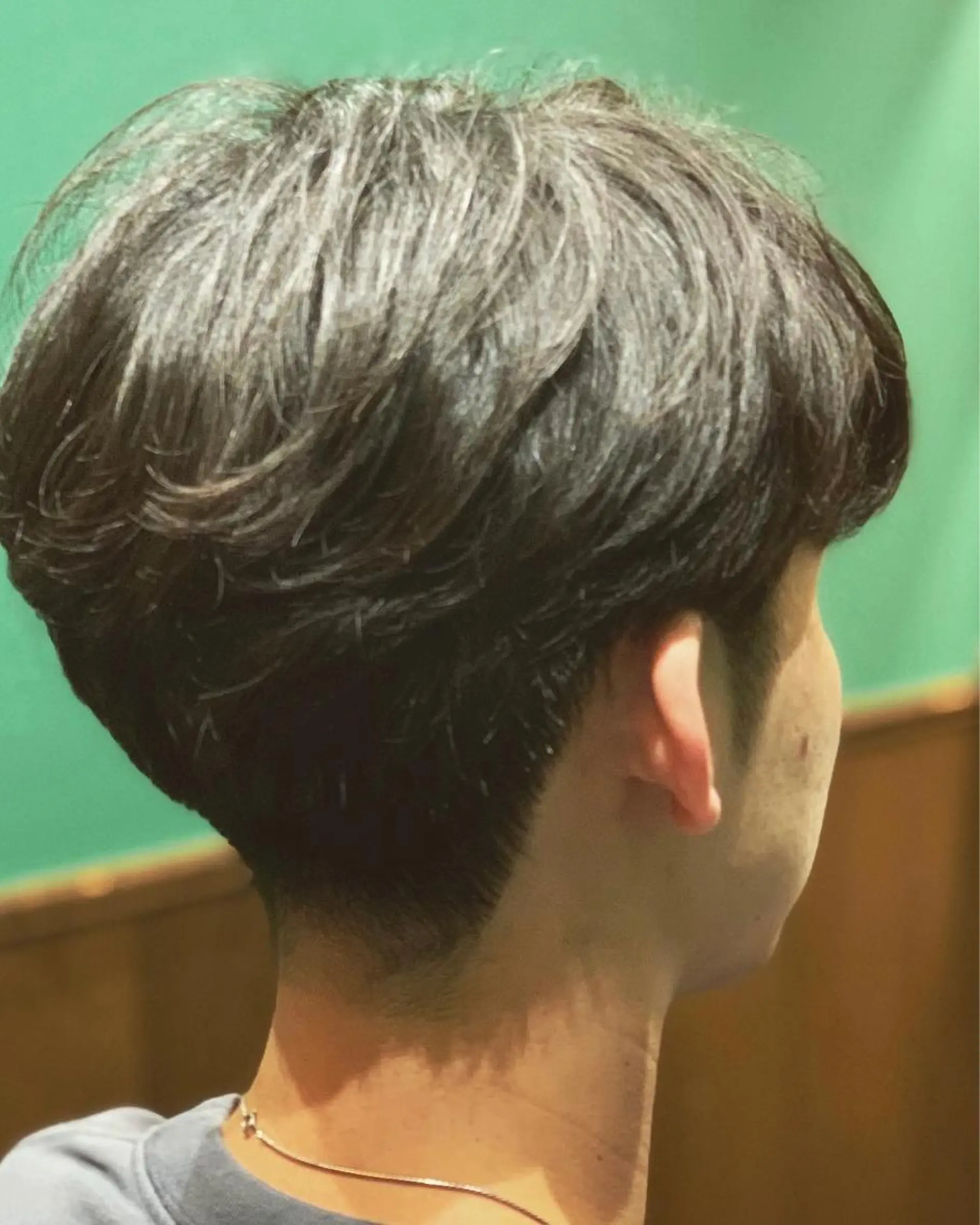 ミディアム 杉本 和大のヘアスタイル