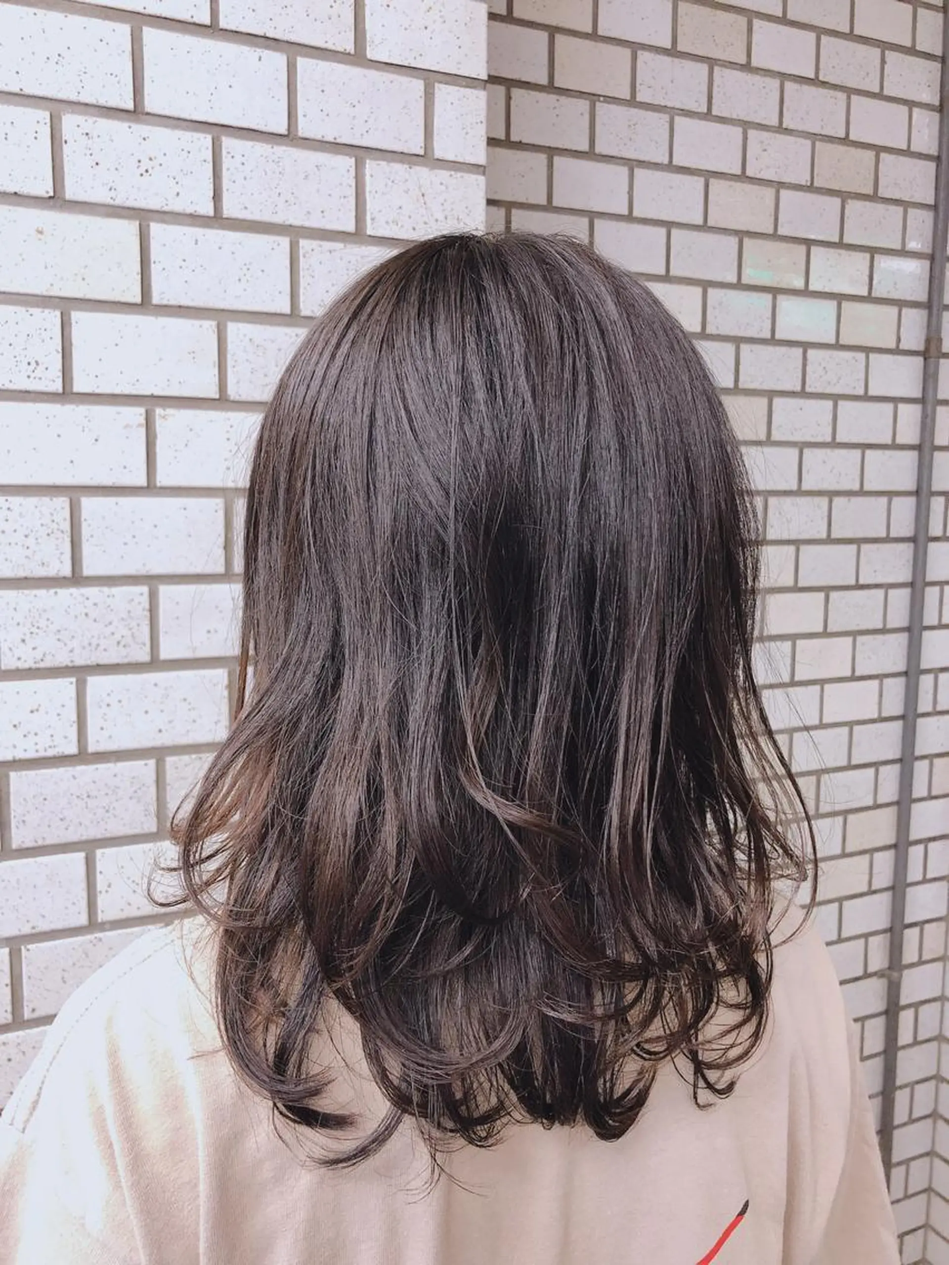 ミディアム hair &eye LAWE.店長のヘアスタイル