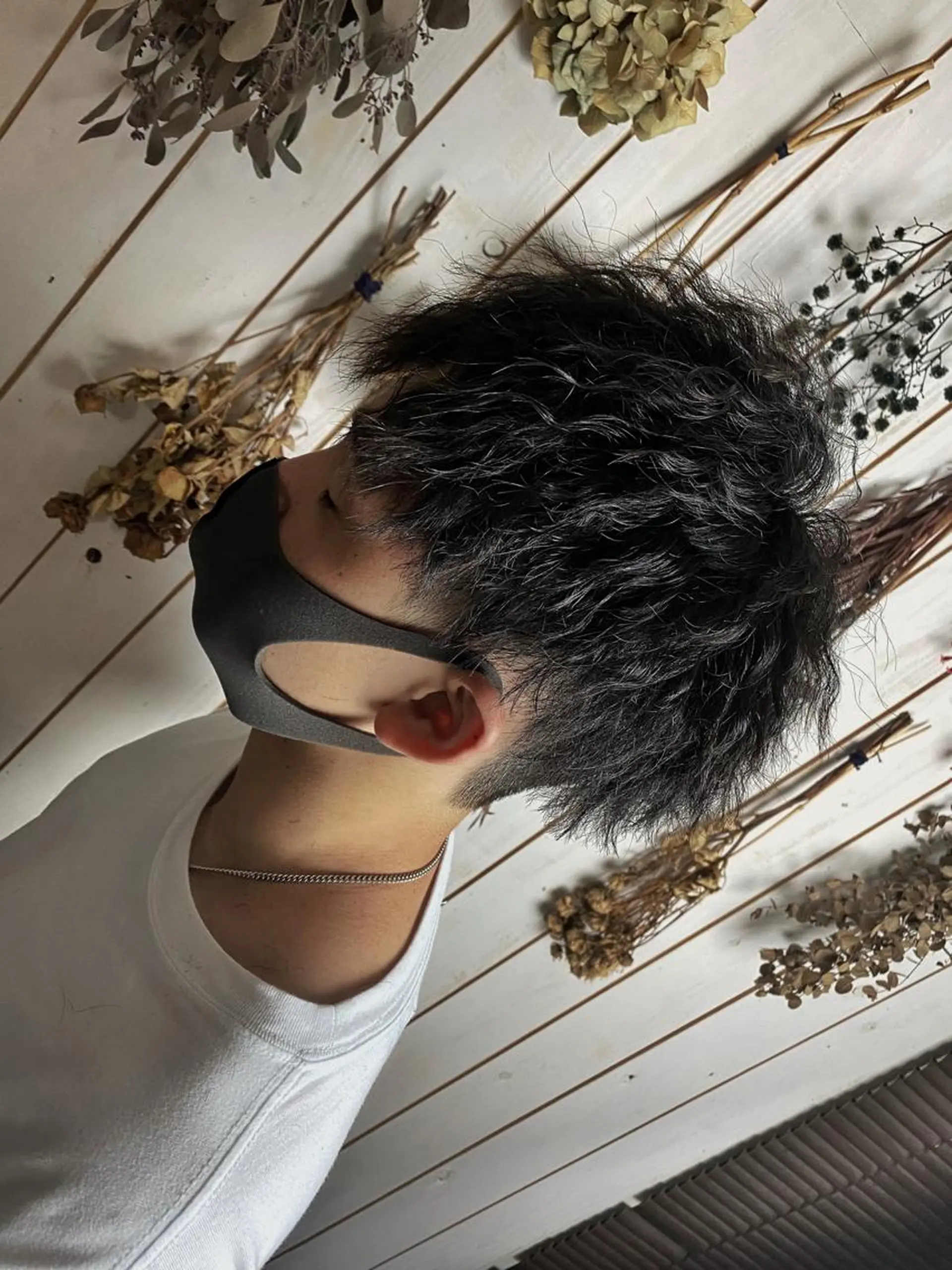 ショート パーマ メンズ LILIS hair designのヘアスタイル