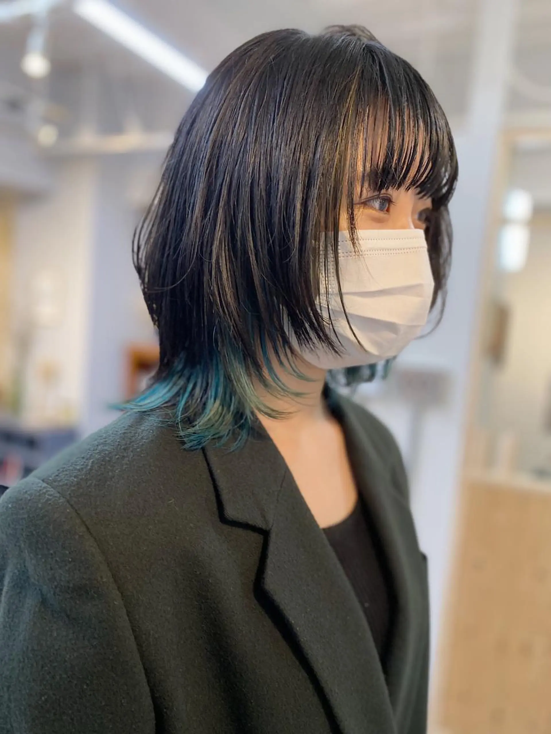 ミディアム カラー ノグチ ユウキ/ボブのヘアスタイル