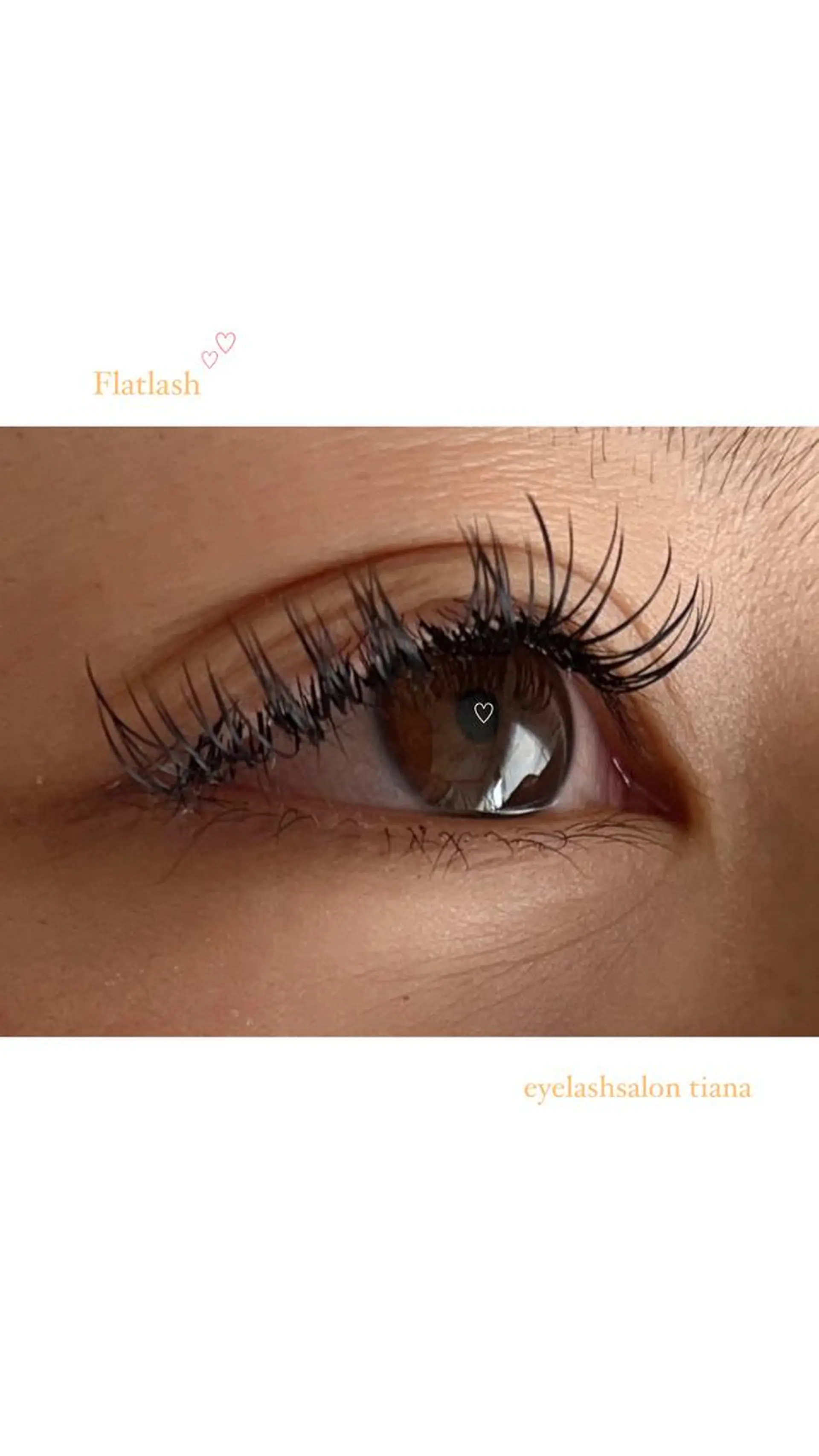 マツエク・マツパ フラットラッシュ マツエク ♡tiana juna˖ ࣪⊹のマツエク・マツパデザイン