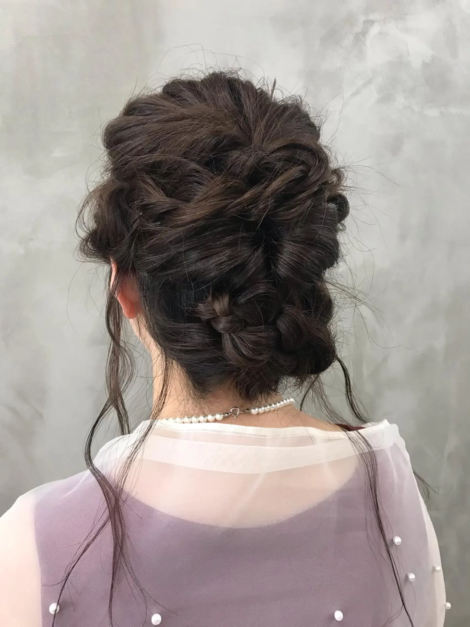 セミロング ヘアアレンジ その他 🐝 hachi🐝のヘアスタイル