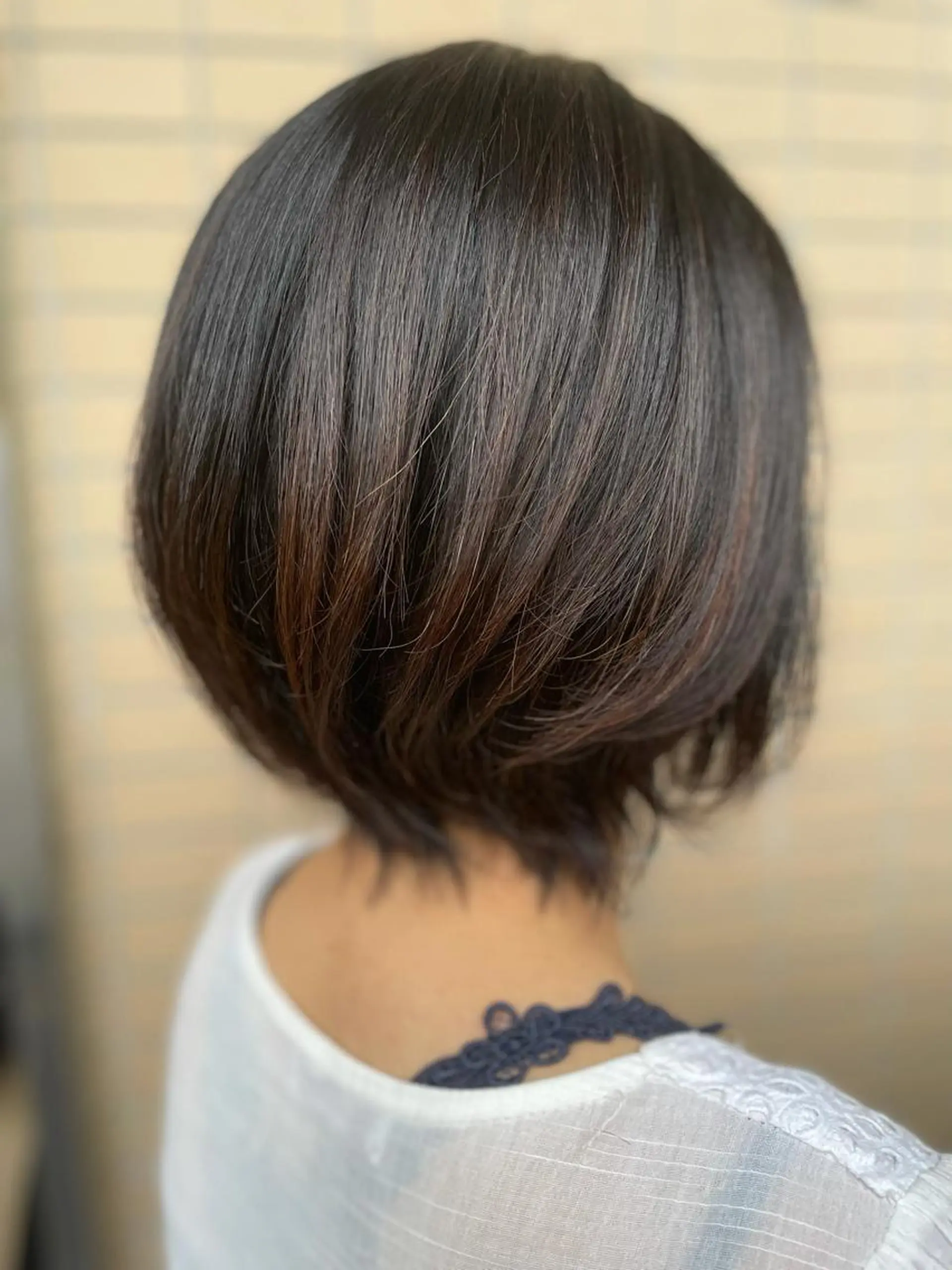 ショート 坂野 結子のヘアスタイル