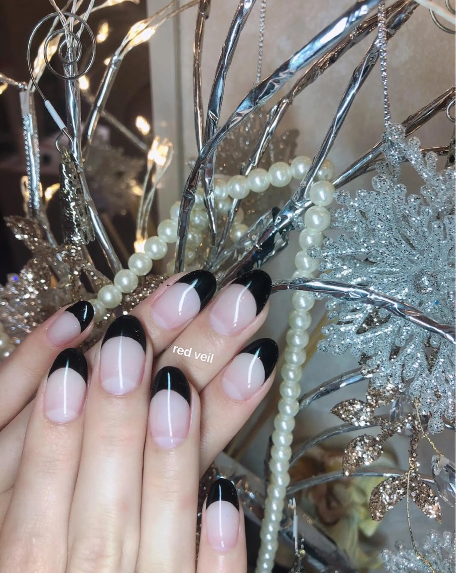 ミディアム ネイル ハンドネイル 長さ出し専門 nynaのネイルデザイン