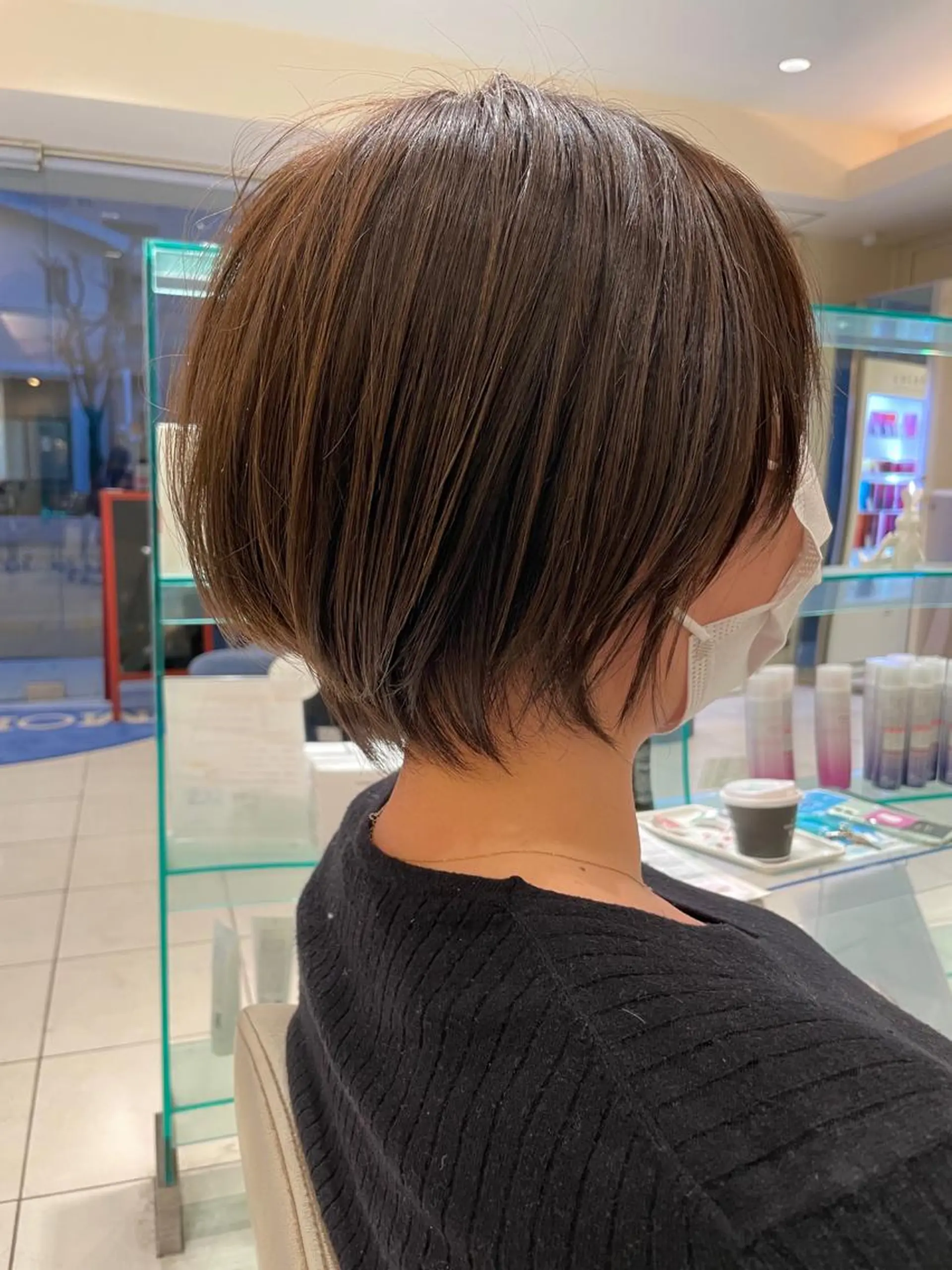 ショート カラー MODE K´s eau髪質改善特化のヘアスタイル