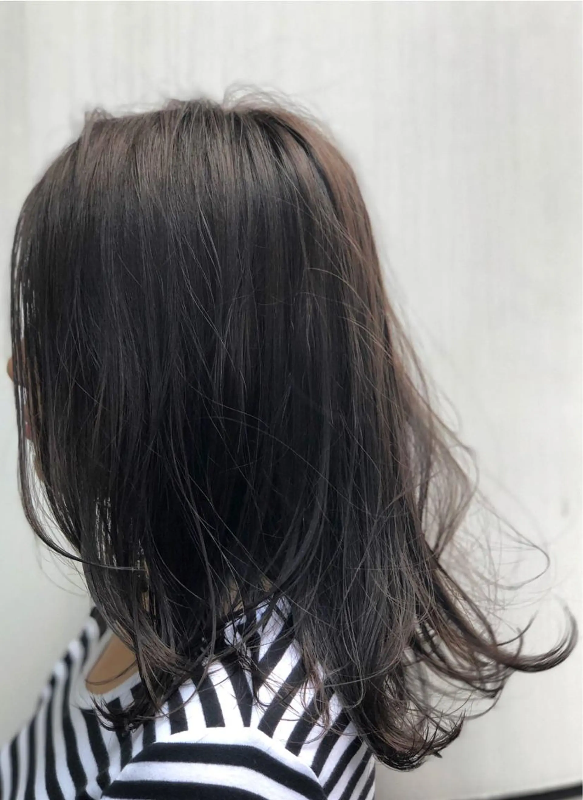セミロング 菊池 幹のヘアスタイル