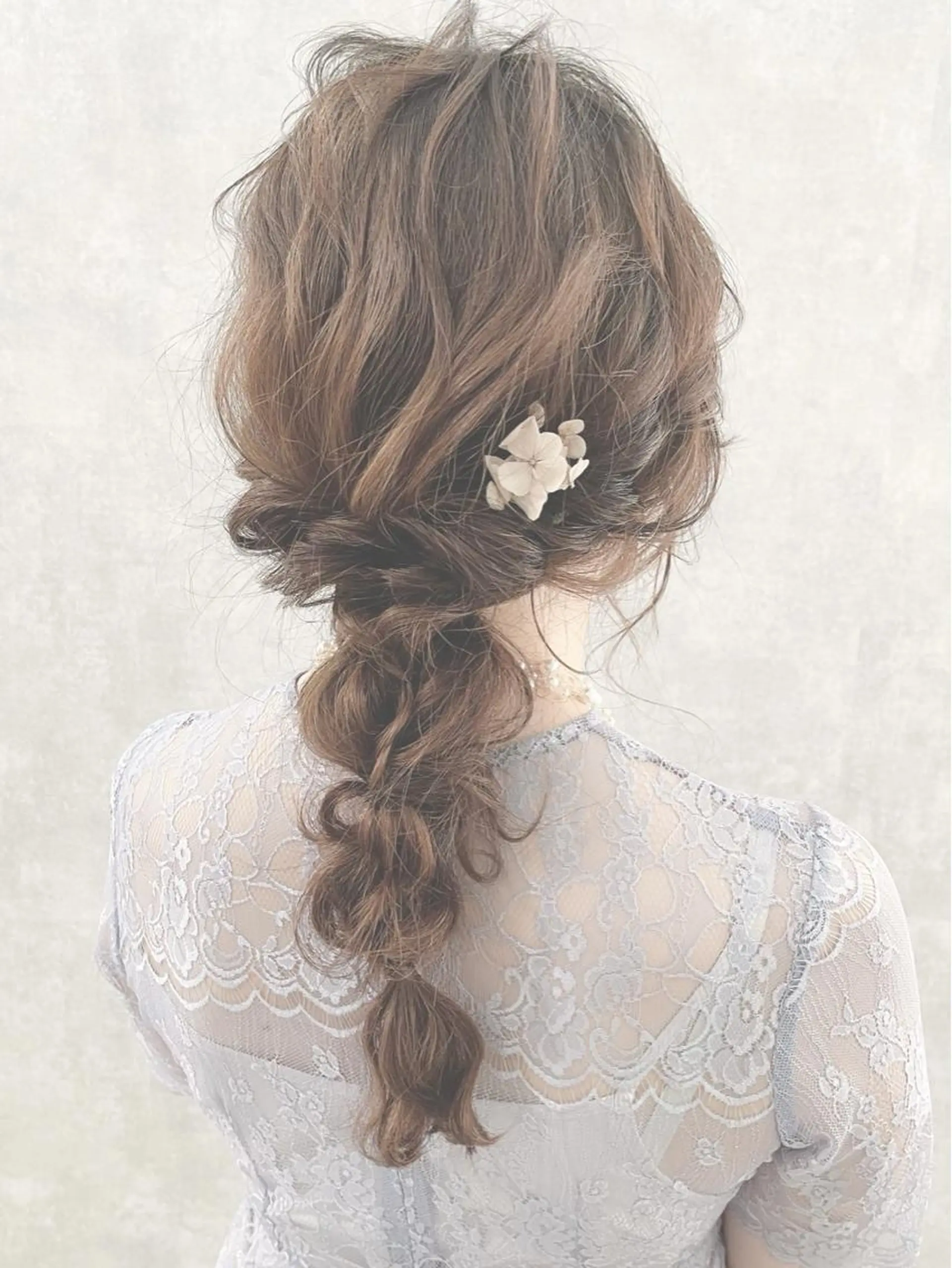 ロング ハイライト 髪質改善 レイヤーカット トリートメント 小林 正樹のヘアスタイル