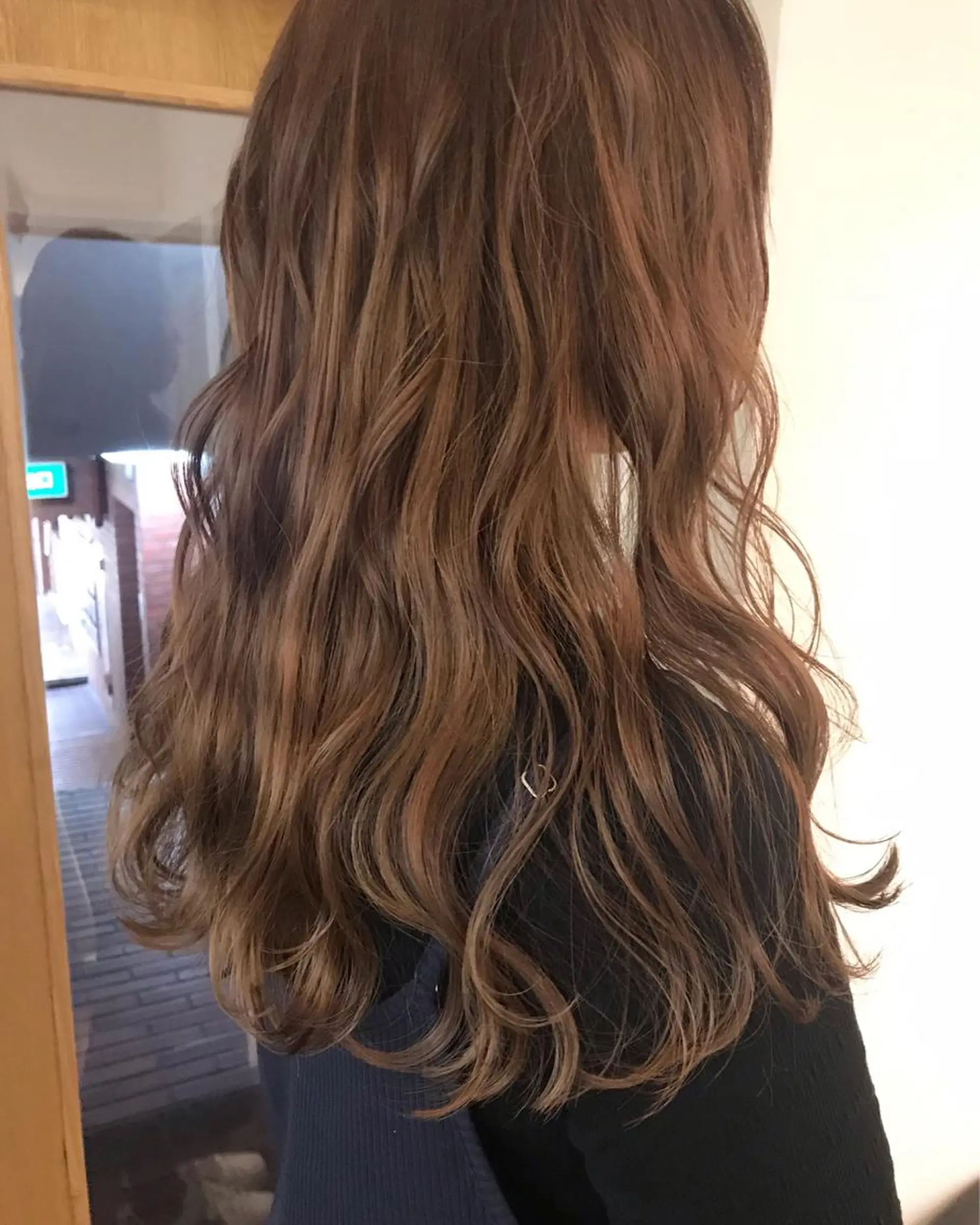 ロング カラー クニモトハルナ ボブ/柔らかカラーのヘアスタイル