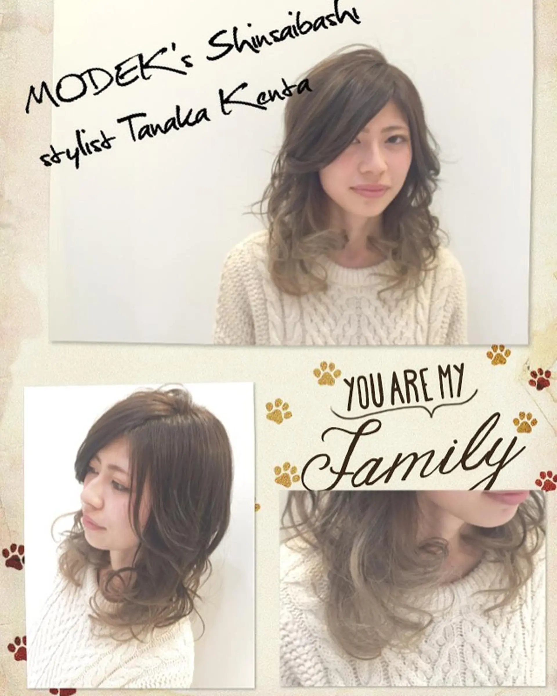 ミディアム カラー ハイトーン×髪質改善 KENTAのヘアスタイル