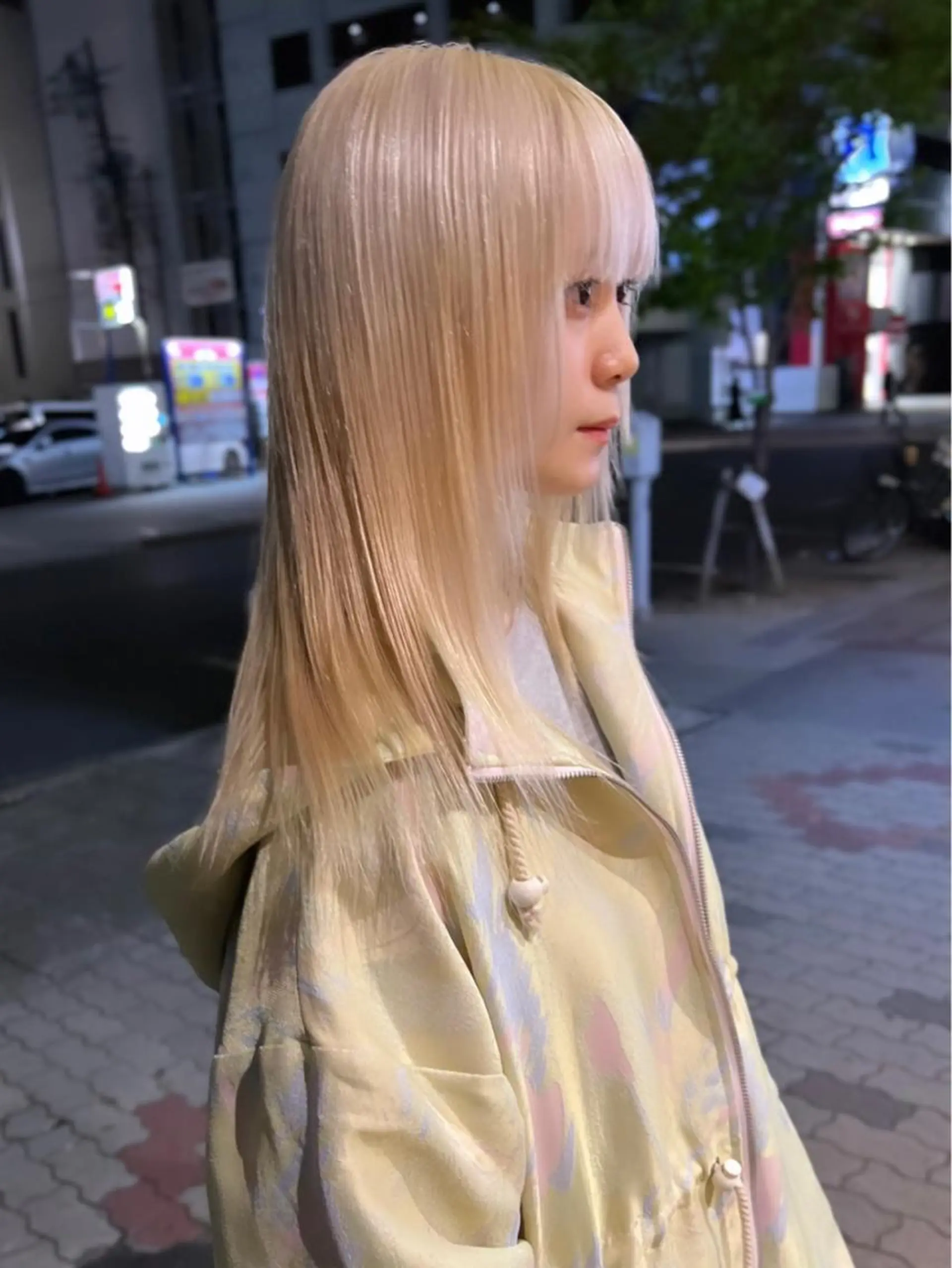 カラー ブロンド joh/メンズ/ ブリーチ/矢場町のヘアスタイル