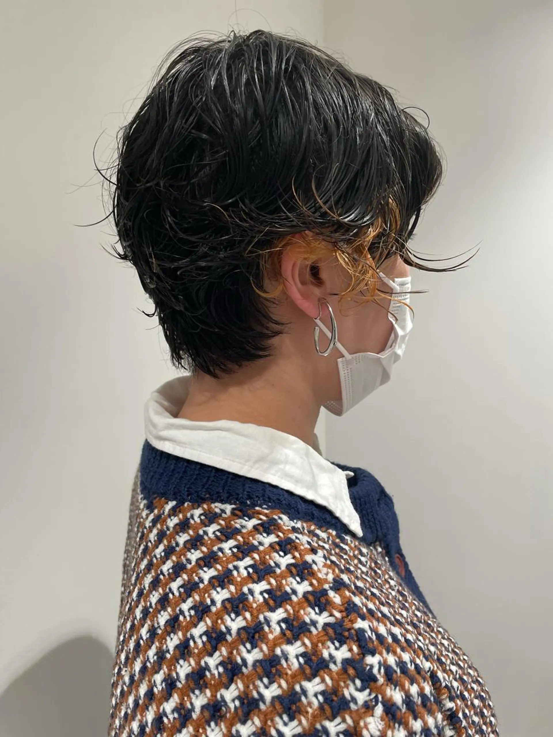 ショート パーマ 吉田一輝 外国人パーマのヘアスタイル