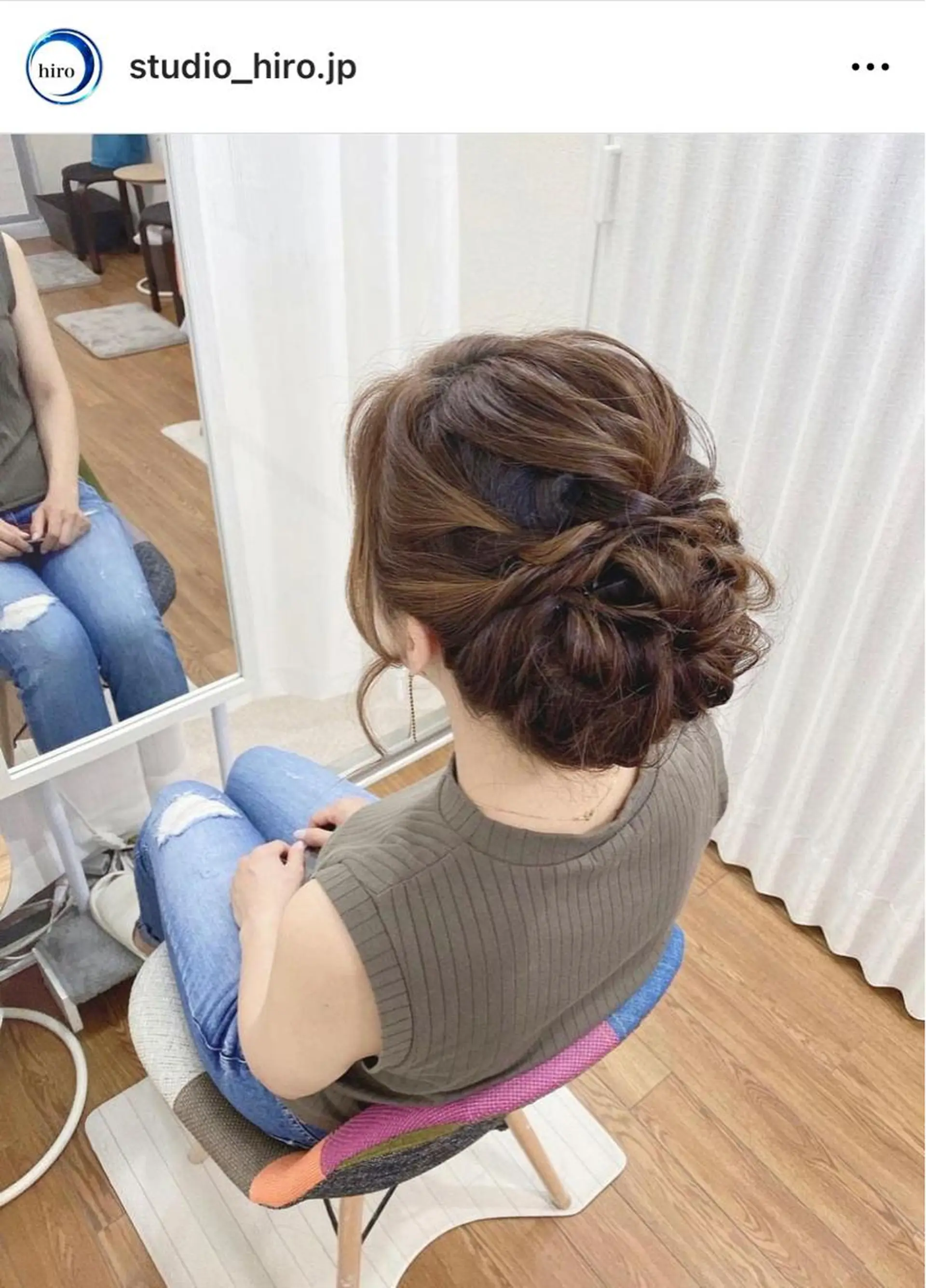 セミロング ヒロ(hiro) •スタジオヒロのヘアスタイル