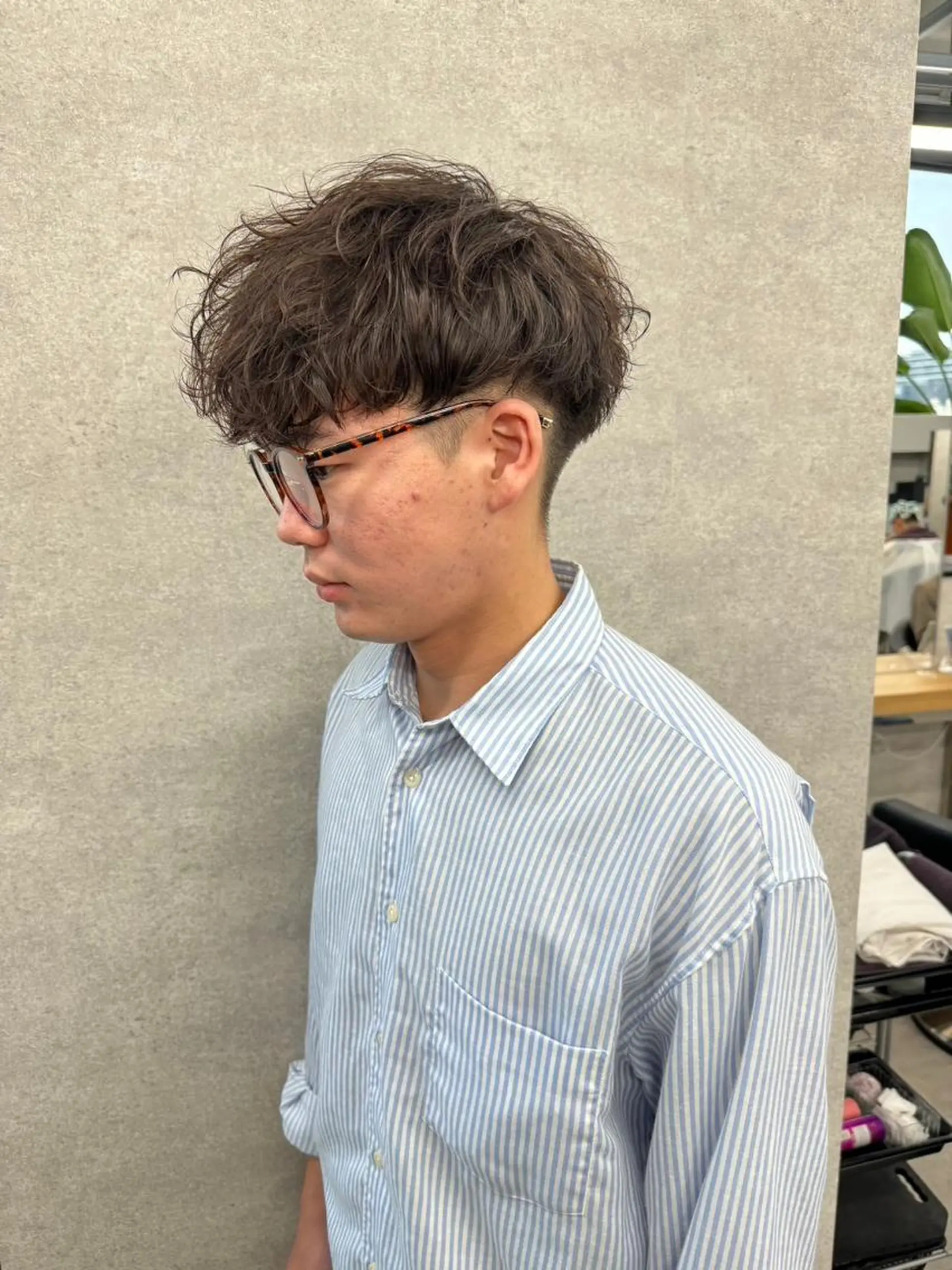 メンズ ⚡️渋谷⚡️ メンズパーマ⚡️のヘアスタイル