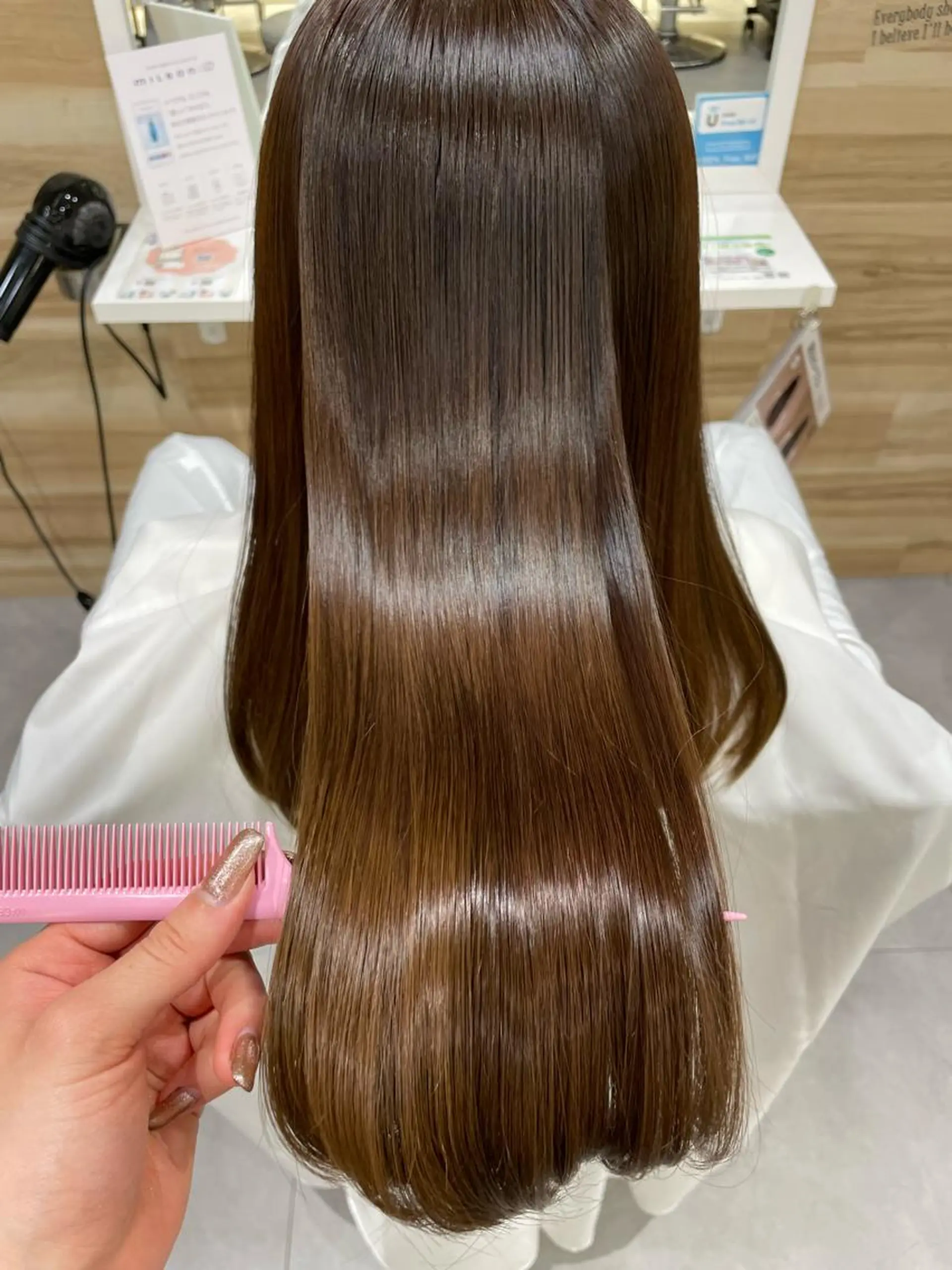 ロング カット トリートメント 長岡 明音のヘアスタイル