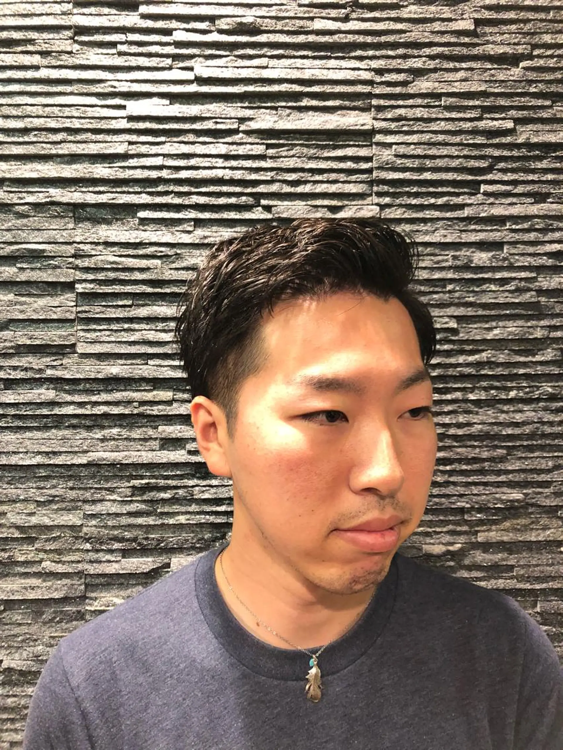 ショート メンズ 牧 颯斗のヘアスタイル