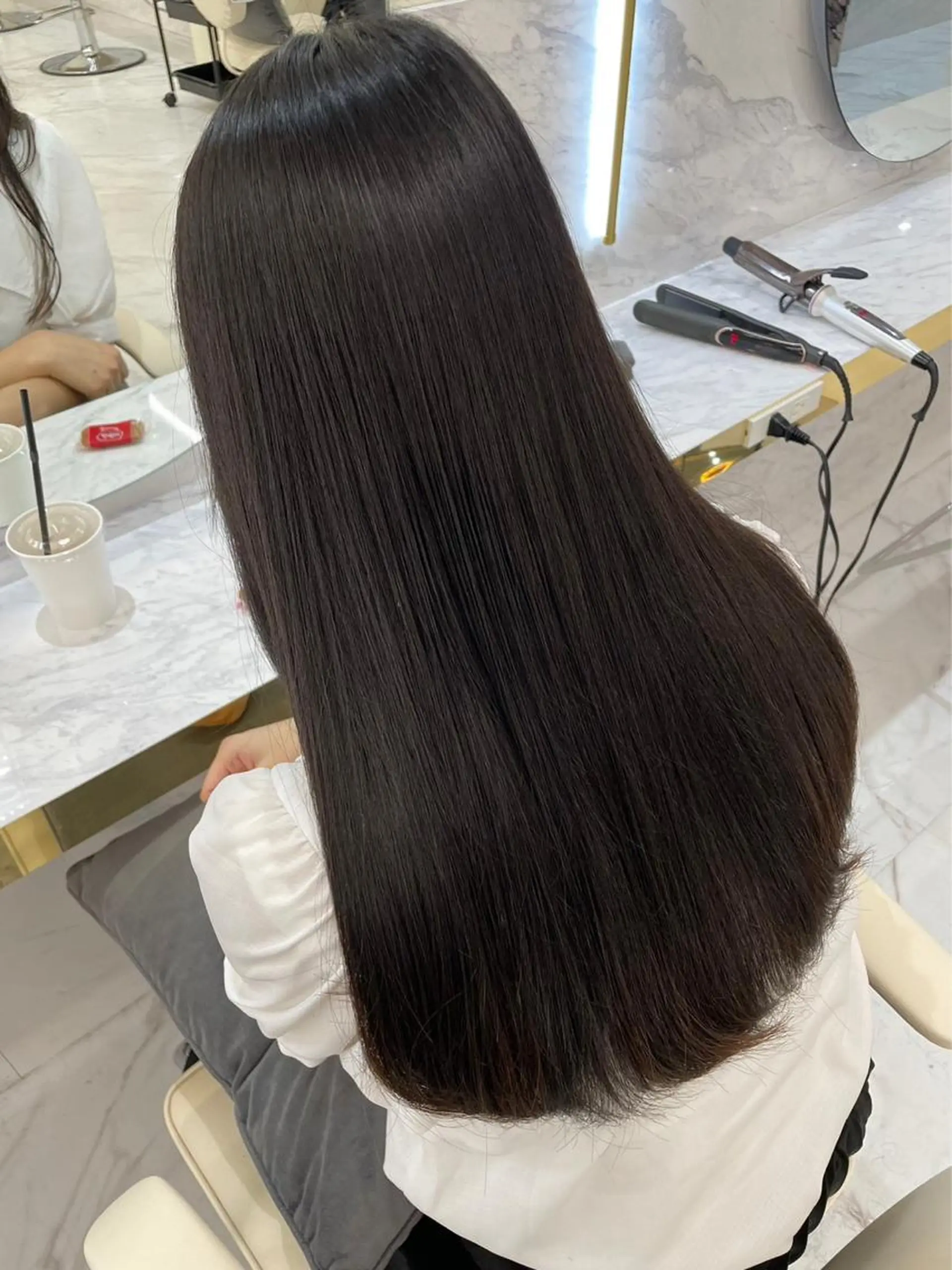 ロング カラー カット ヘアカラー 縮毛矯正 トリートメント 髪質改善特化 🫧松野力也のヘアスタイル