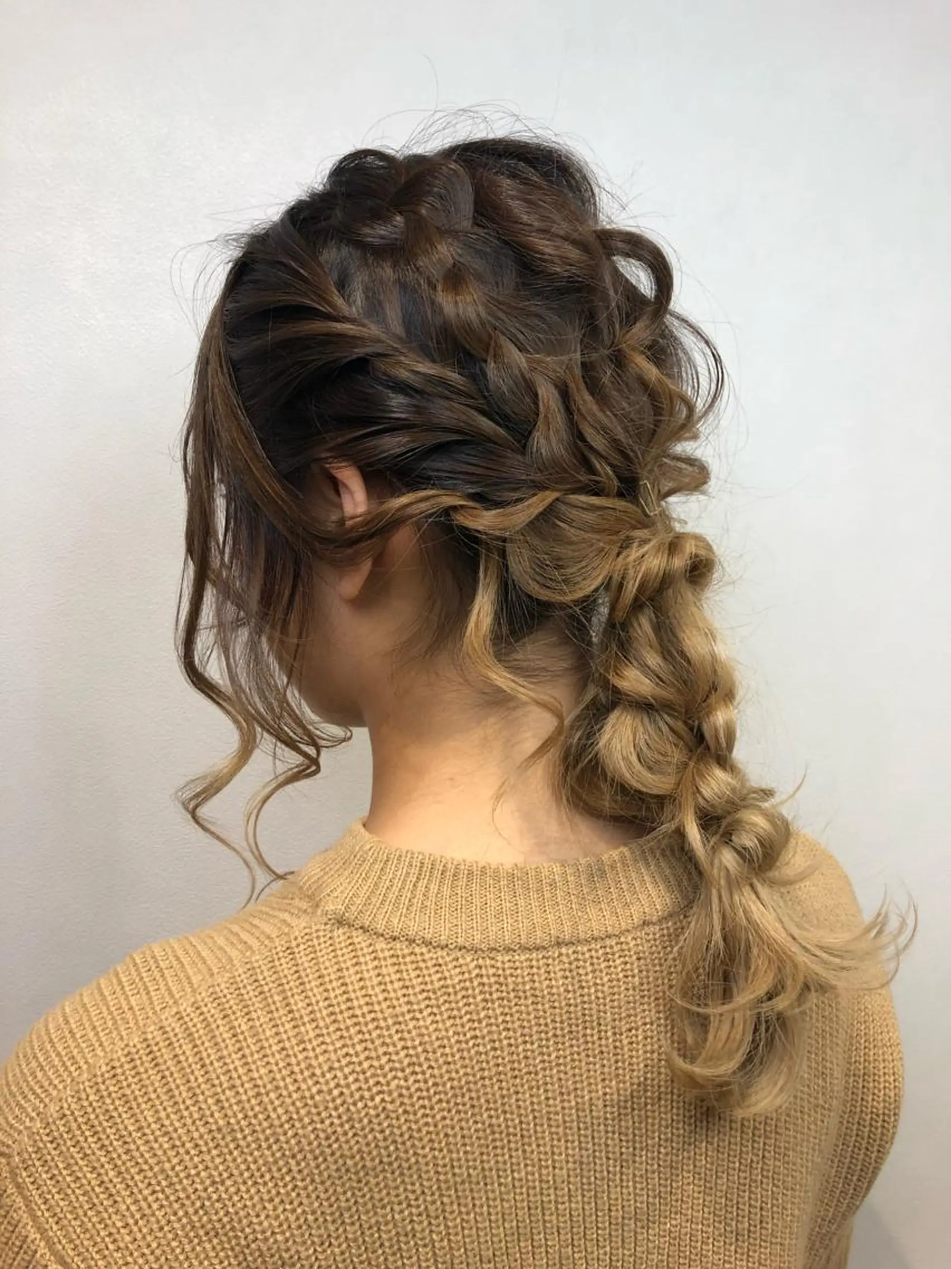 セミロング カラー TOMOKA 艶髪/透明感カラーのヘアスタイル