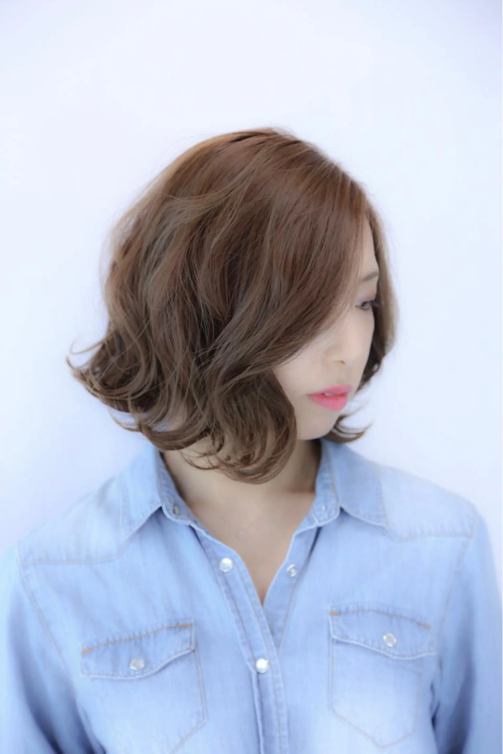 ミディアム 縮毛矯正/髪質改善 飯田公祐のヘアスタイル