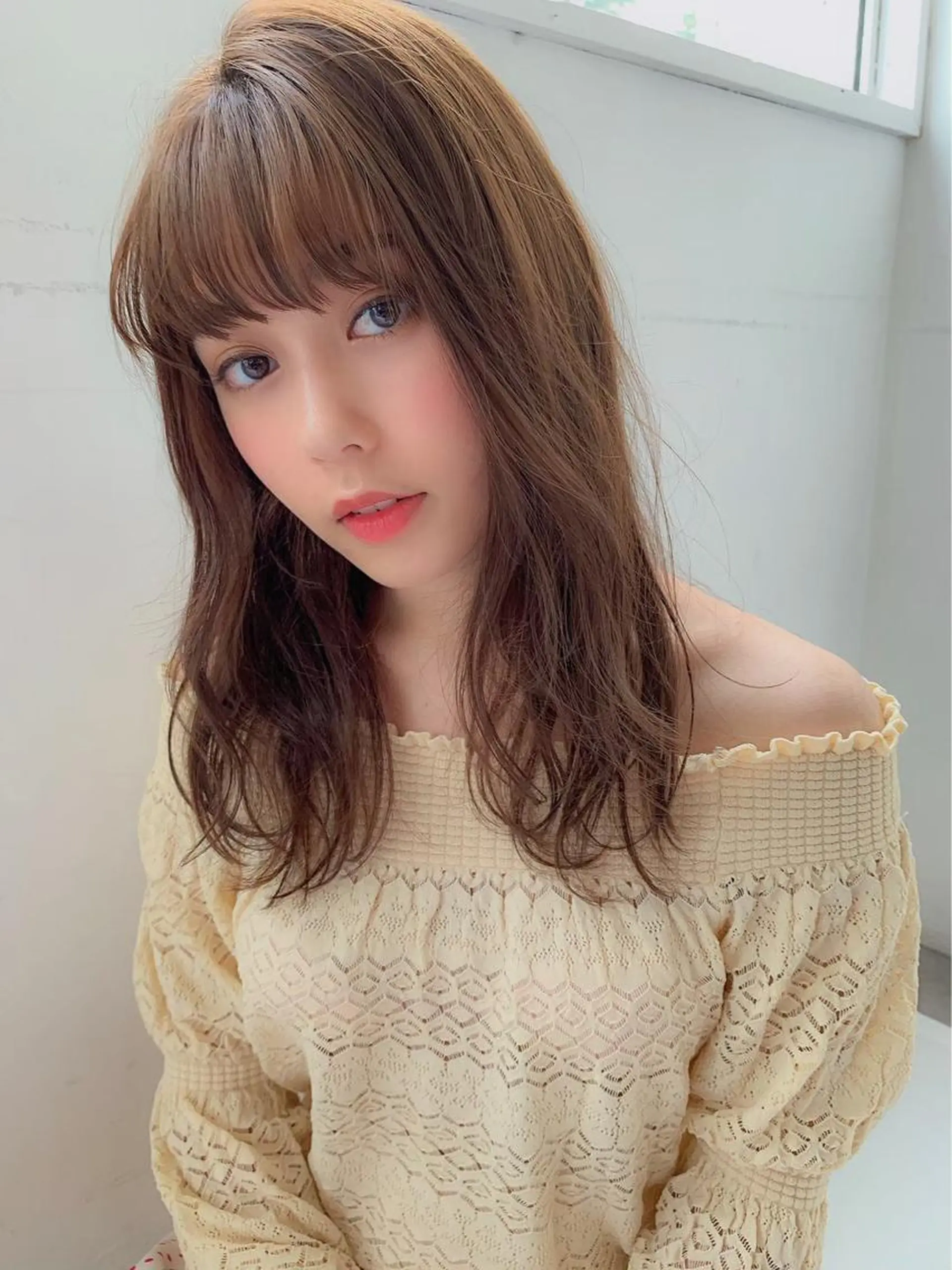 ミディアム カラー ヘアアレンジ 🩰透明感カラー♡ UTA🩰のヘアスタイル