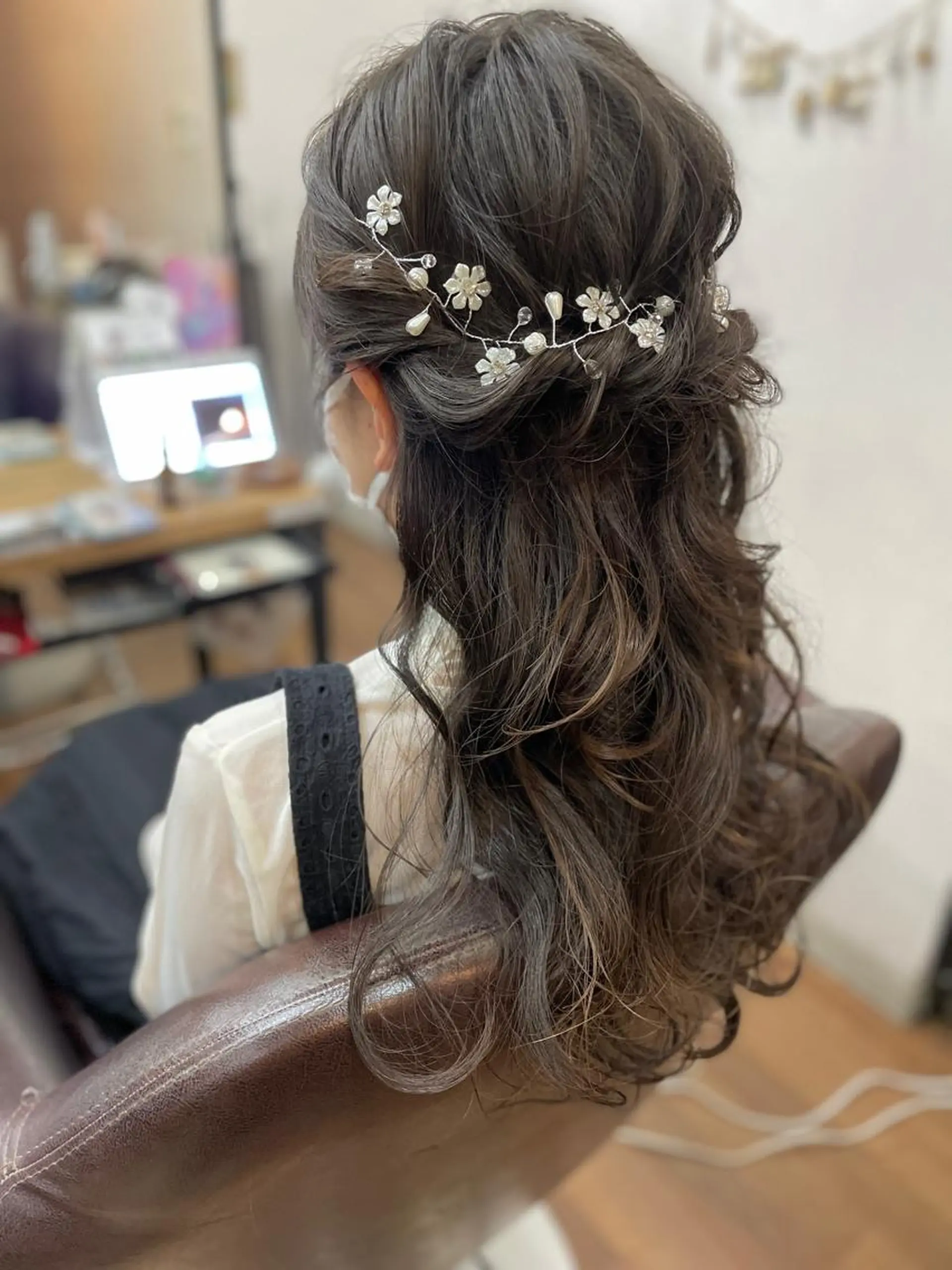 ロング ヘアセット 内藤 まどかのヘアスタイル