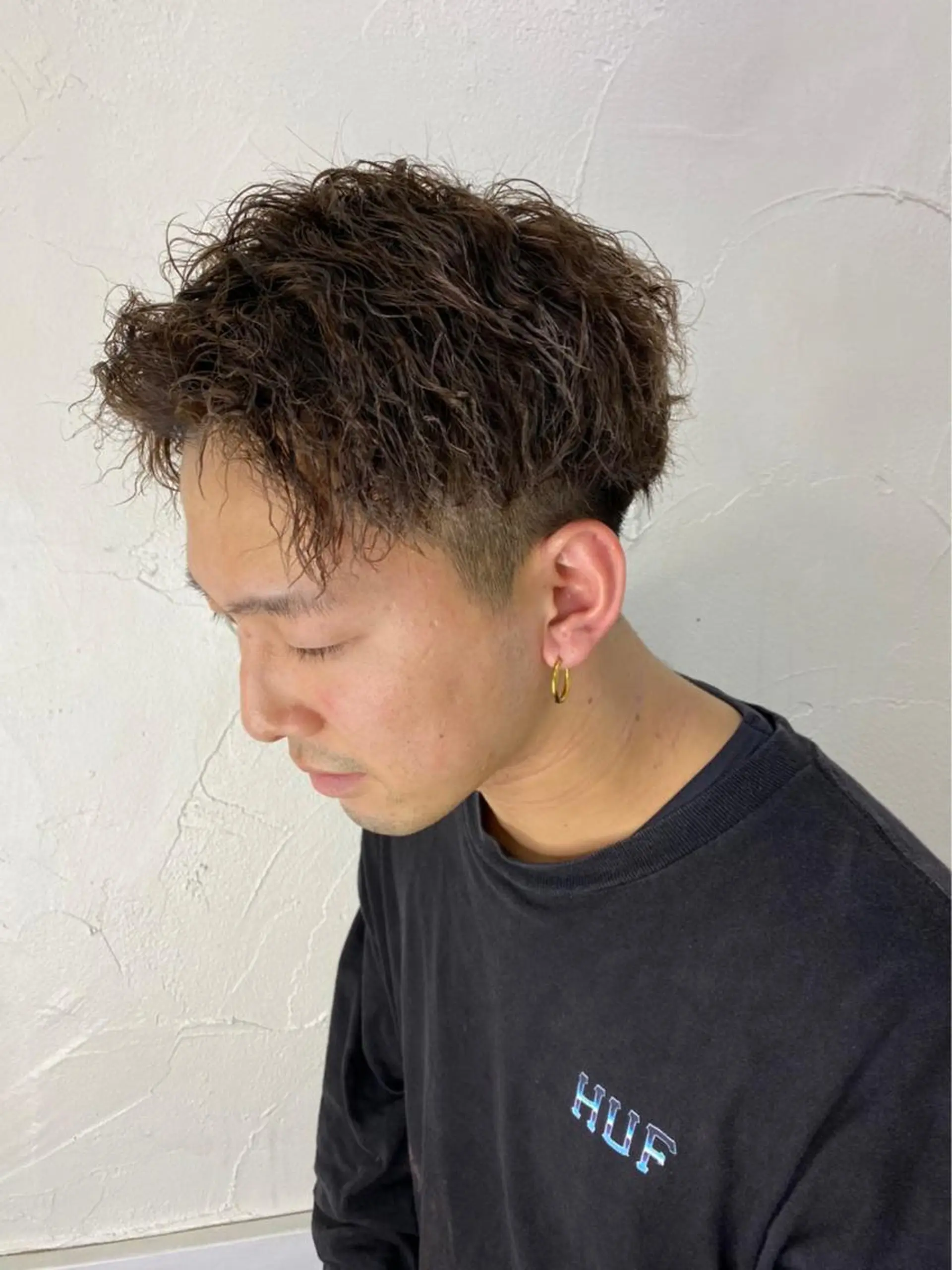 ショート カラー ヘアアレンジ メンズ カット パーマ PSY【サイ】所属・PSY【サイ】 /池袋/RYUSEIのヘアスタイル