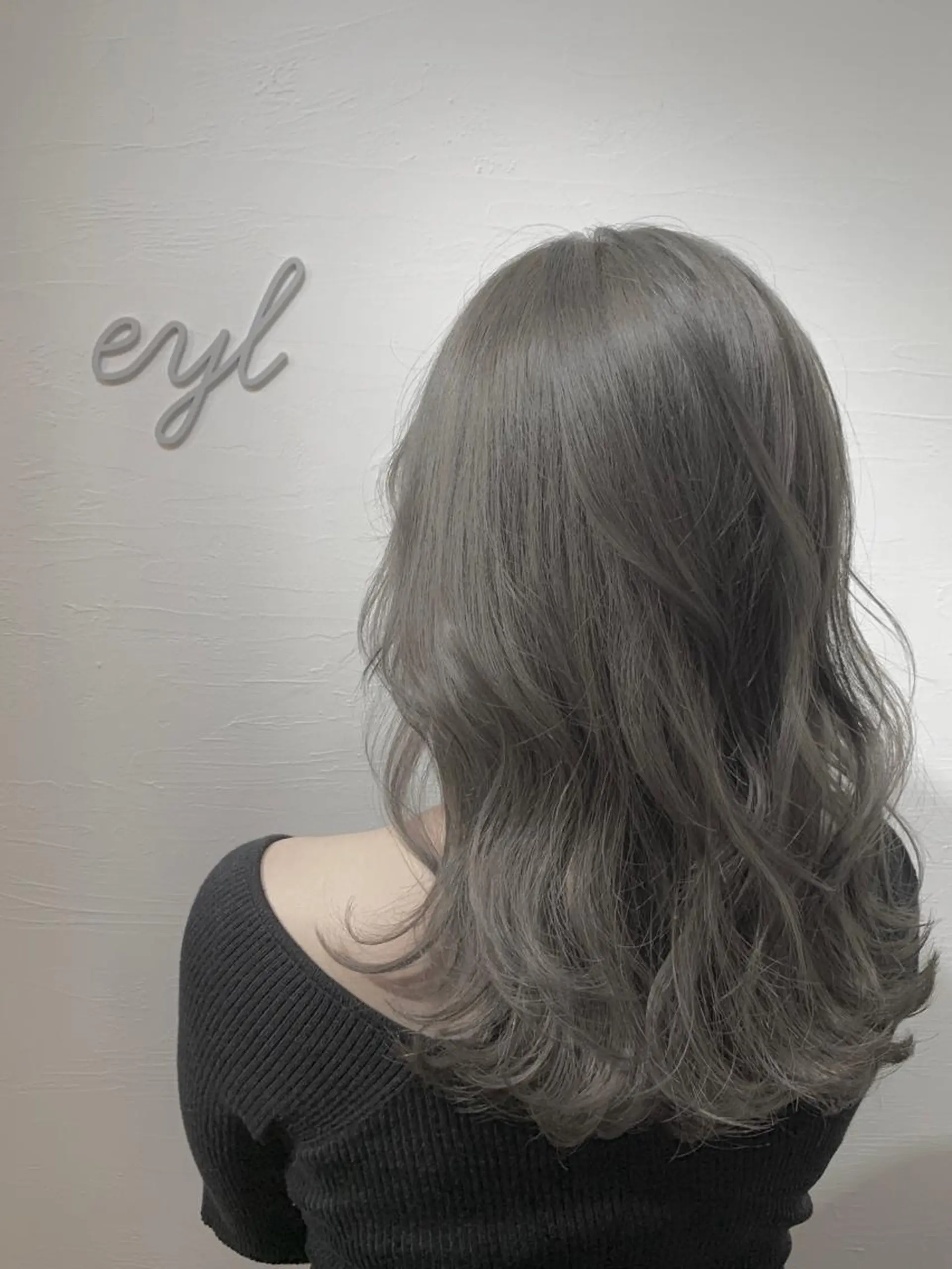 セミロング カラー 💎赤み消しカラー 特化型デザイナー💎のヘアスタイル