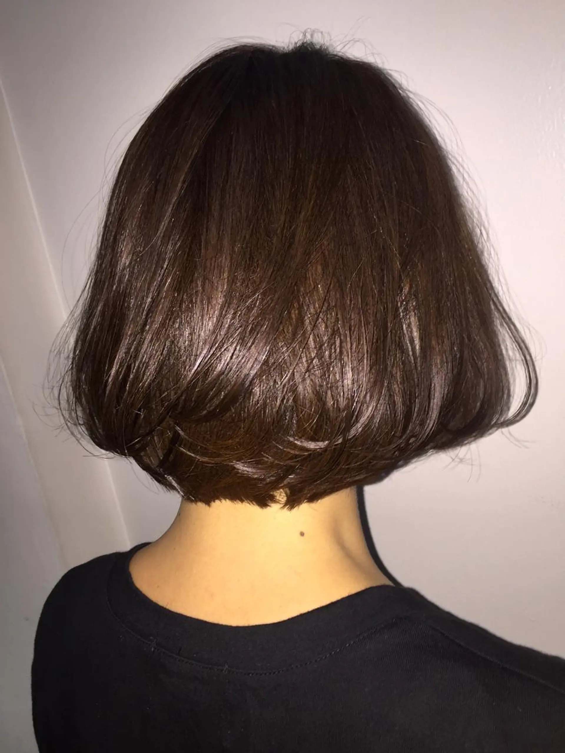 ショート ミディアム カラー ベージュカラー 若杉 諒のヘアスタイル