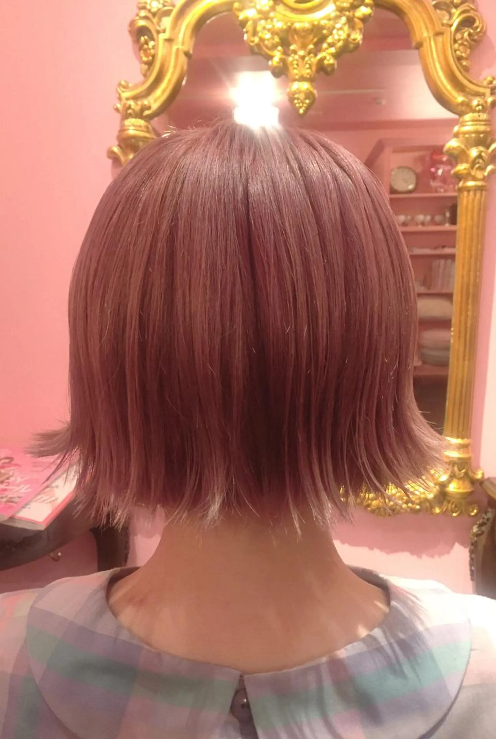 ショート カラー ピンクカラー ILu.所属・櫻井 愛弓のヘアスタイル