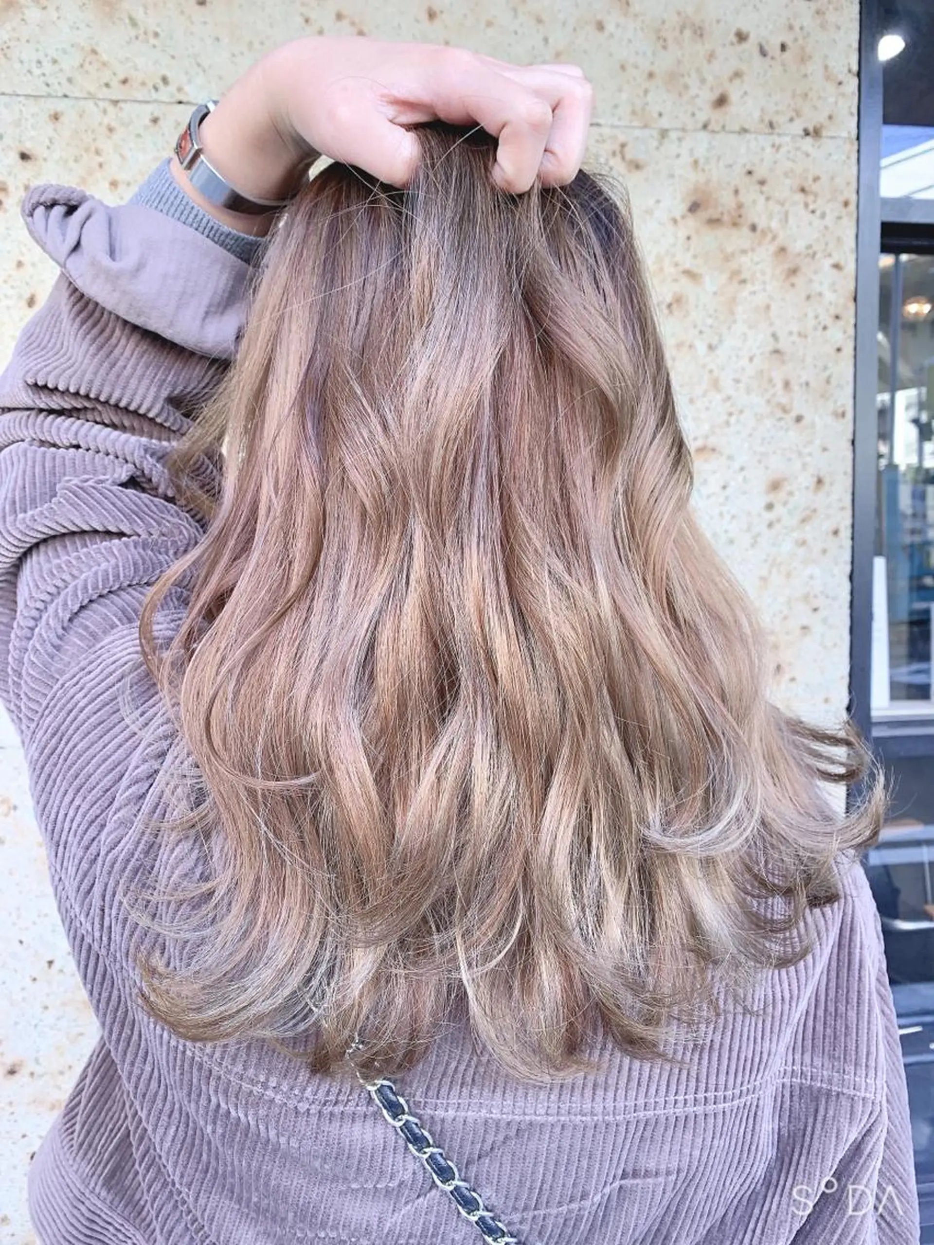 セミロング ヘアカラー トリートメント 山本 みきのヘアスタイル