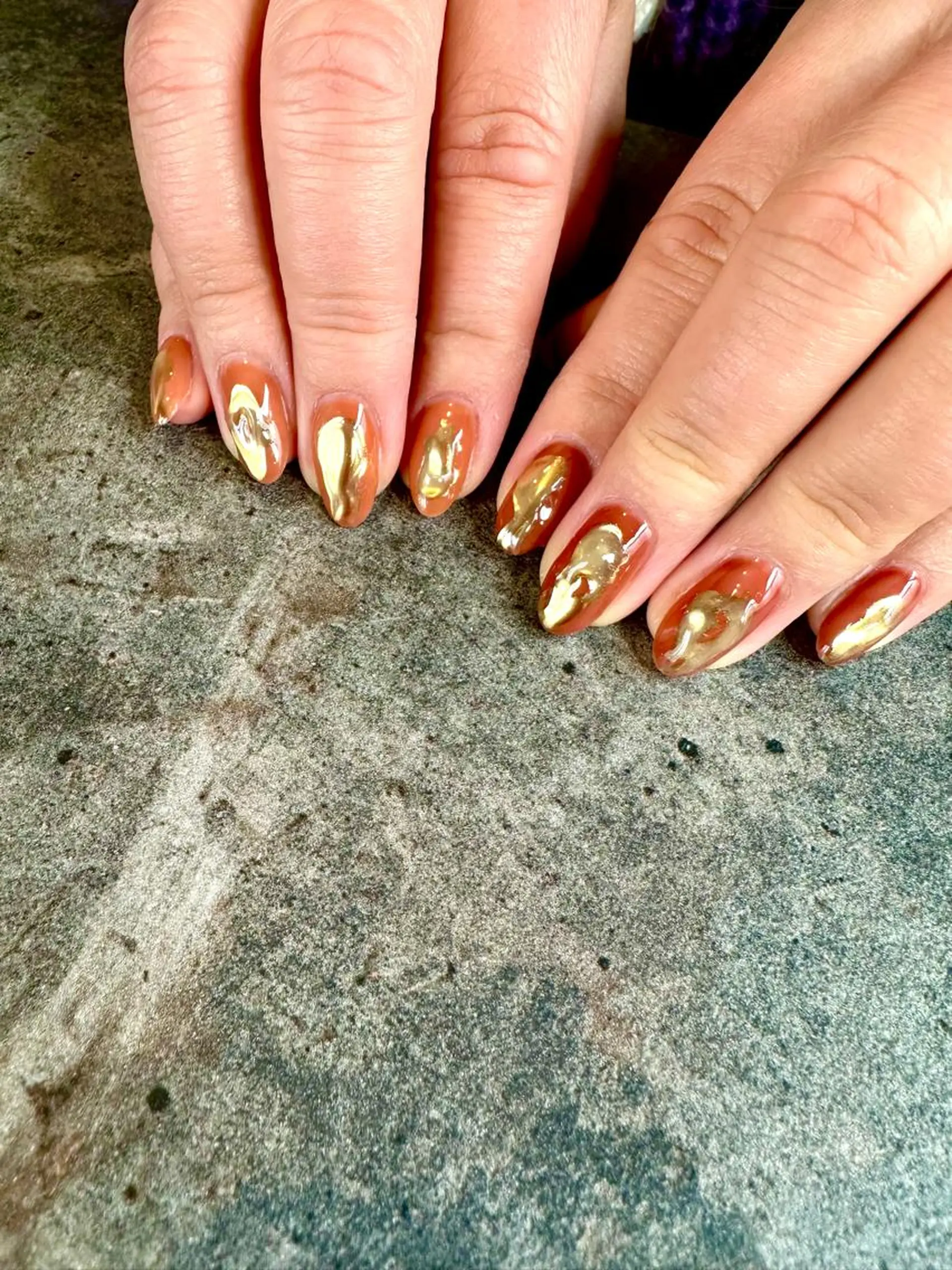 ネイル フラワーネイル ジェルネイル 大理石ネイル(マーブル) ニュアンスネイル シンプルネイル nail salon amanoのネイルデザイン