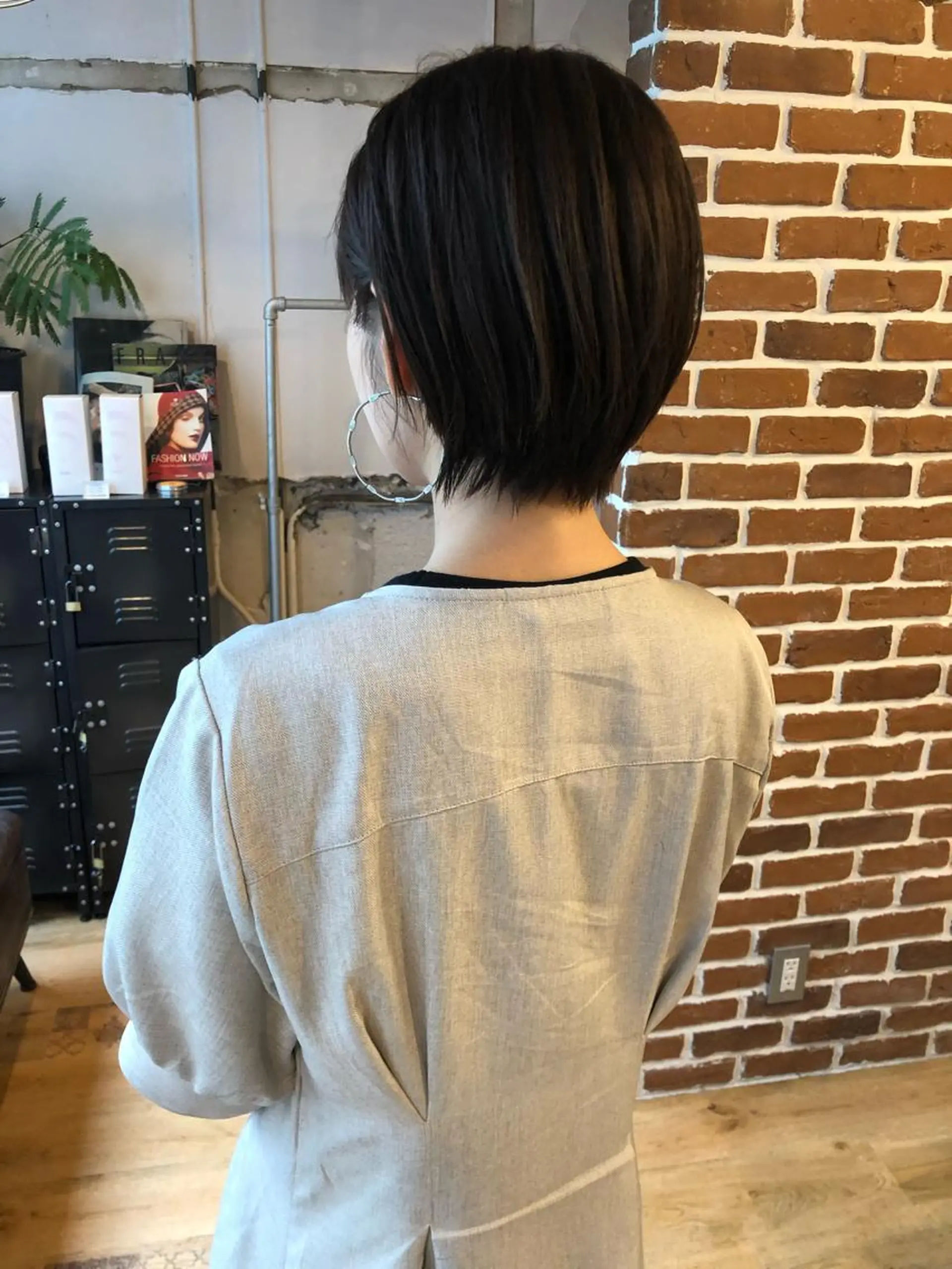 ショート 切りっぱなしボブ ボブ 外国人風カラー ハイライト レイヤーカット ショート職人 美容師【KENTA】のヘアスタイル