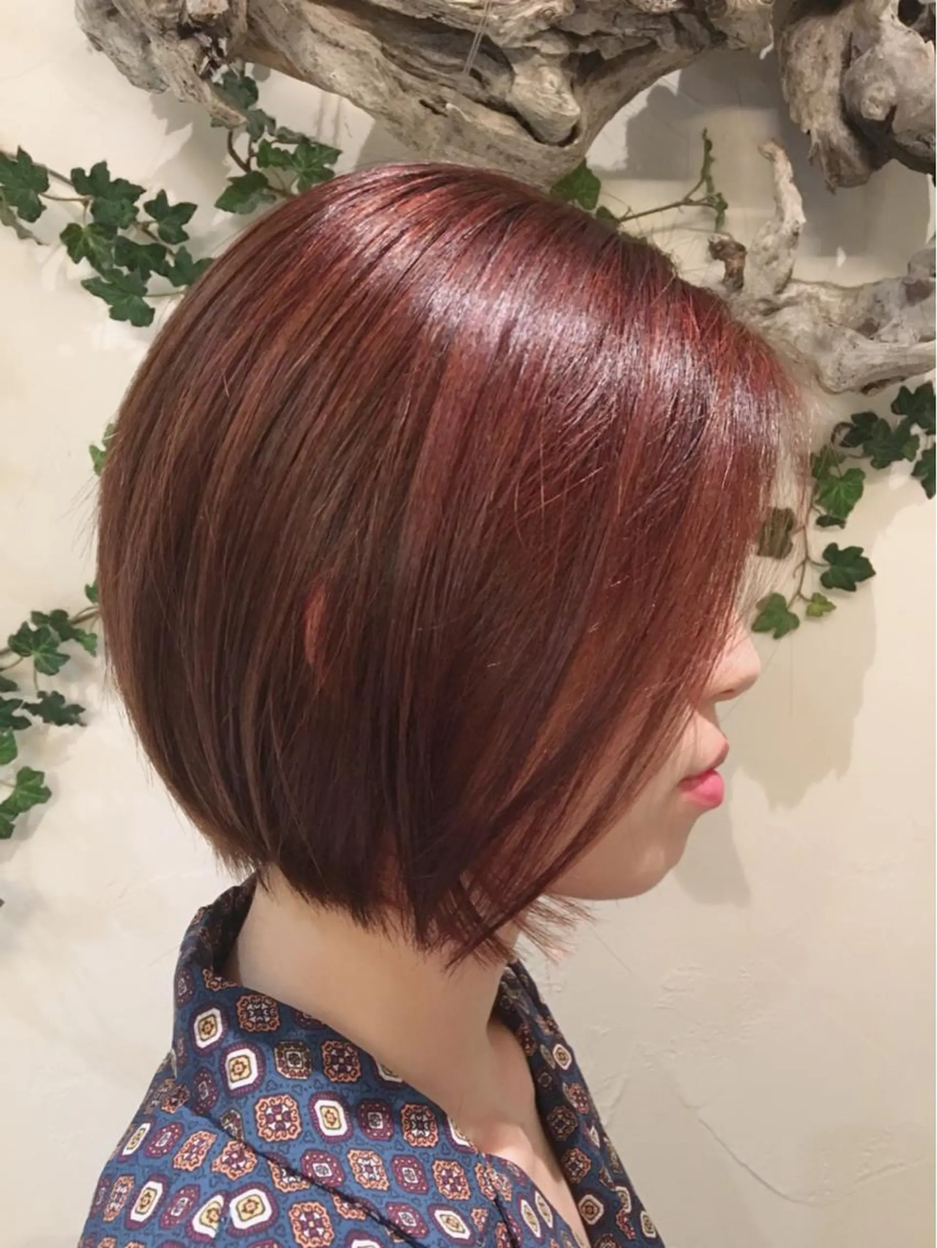 ショート カラー シマダ アユミのヘアスタイル