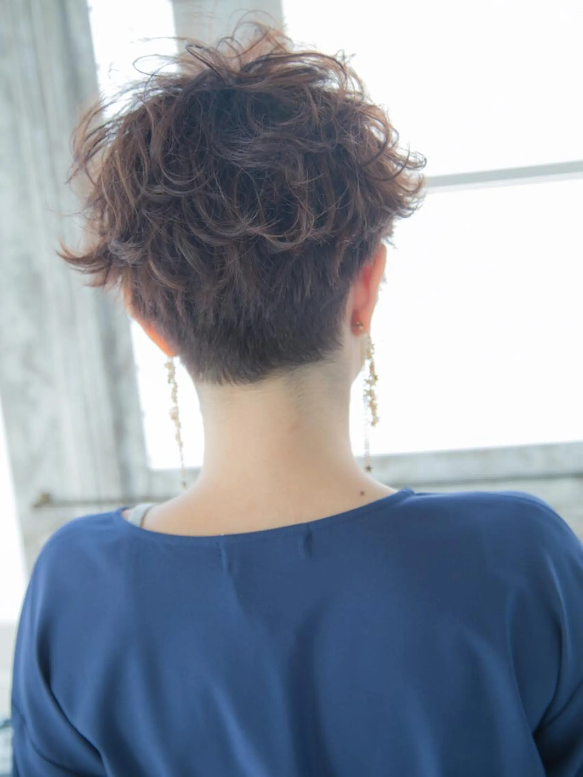 ショート カラー カット トリートメント 池袋センターパート No.1 裕大のヘアスタイル