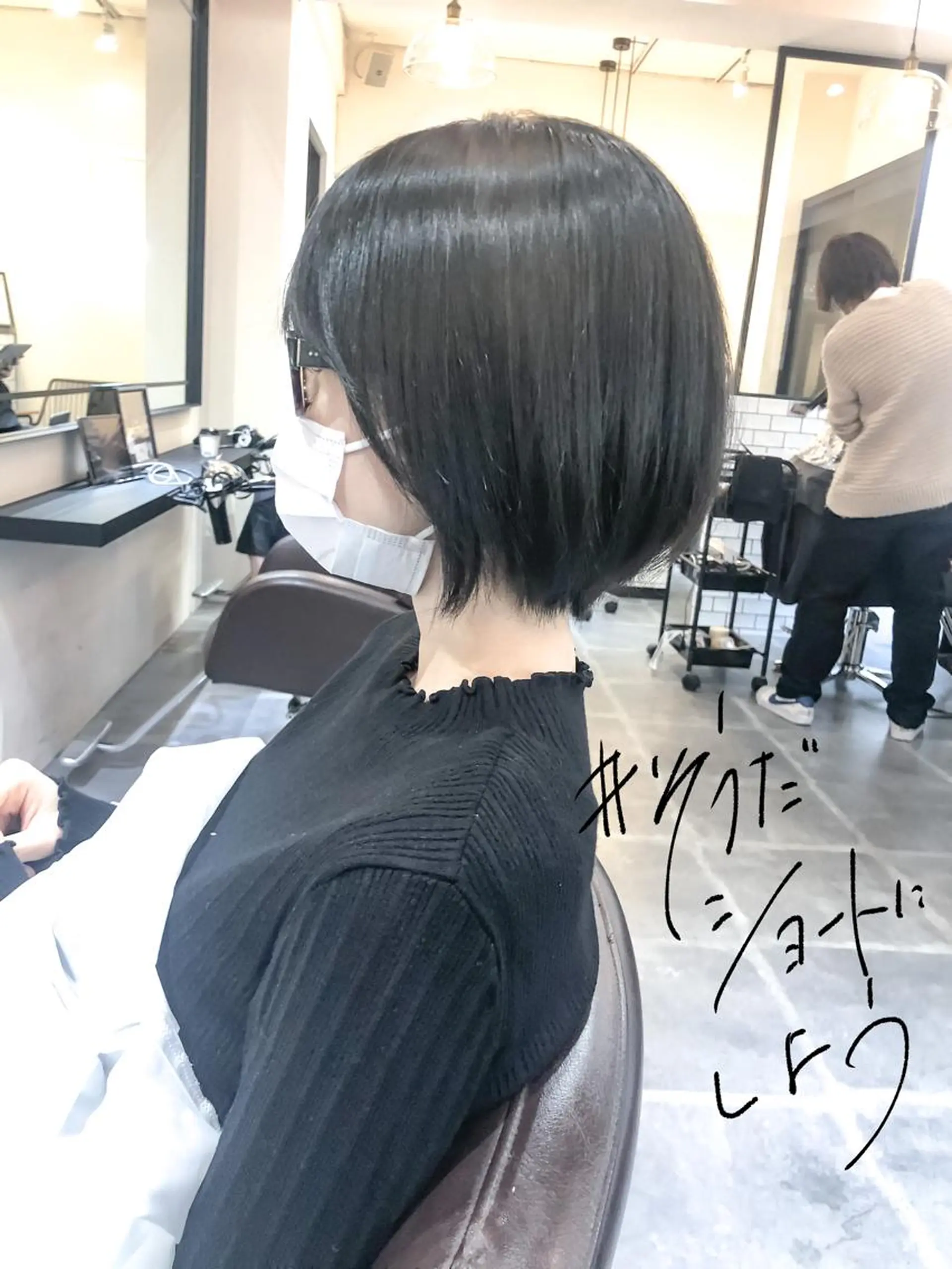 ショート ショートヘア 北條 優輝のヘアスタイル