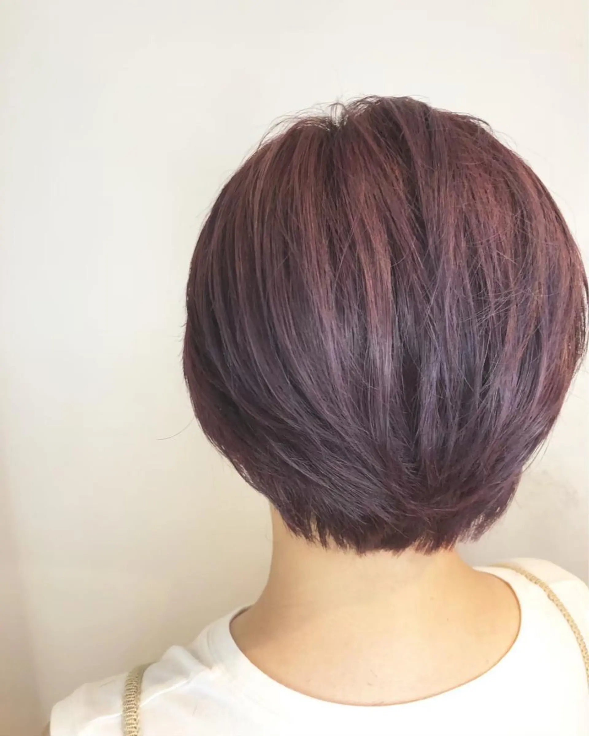 ショート カラー 髪質改善カラー🫧& レイヤー🕊古川のヘアスタイル