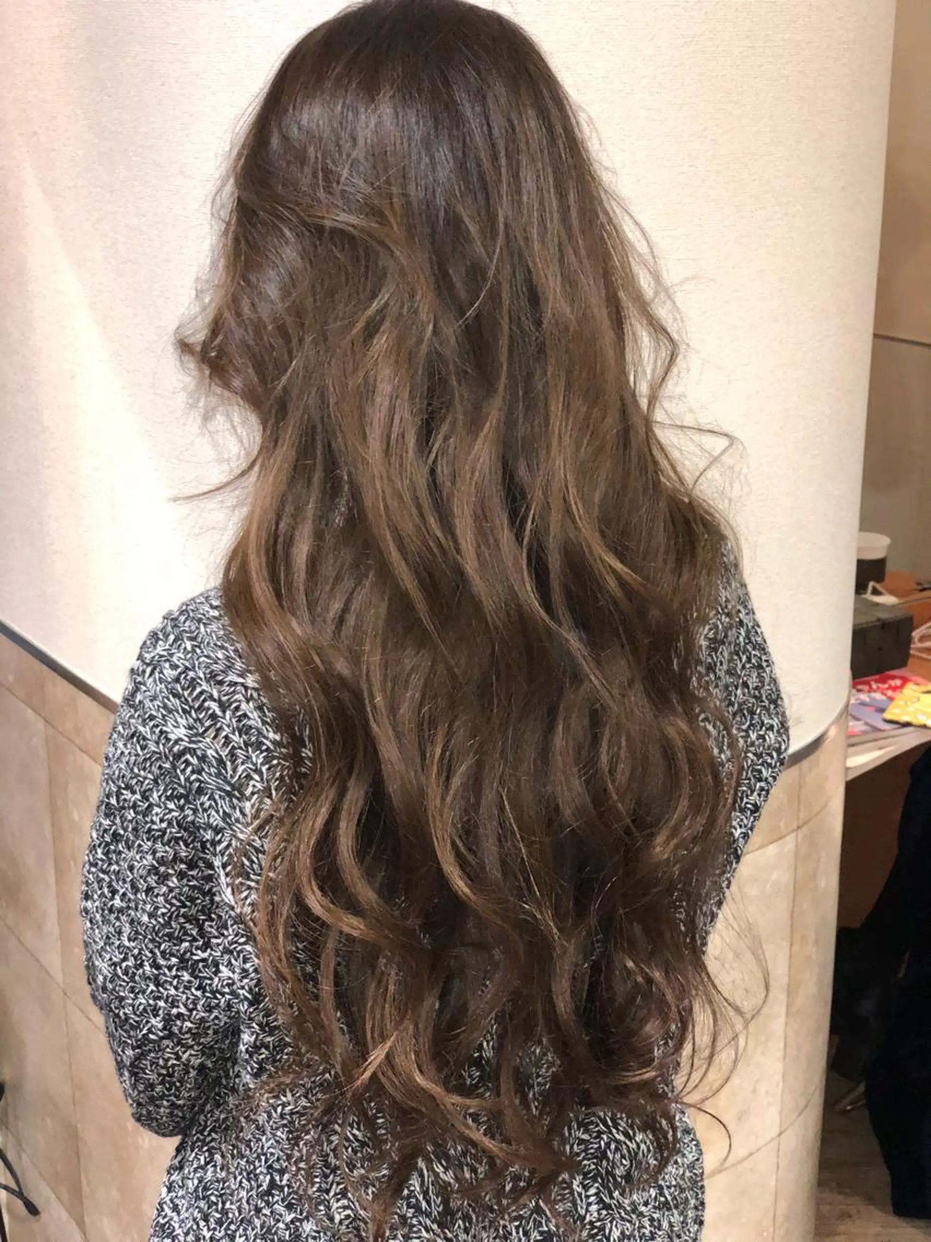 ロング 編み込みエクステ エクステ 100%髪質改善特化 TRUNSのヘアスタイル