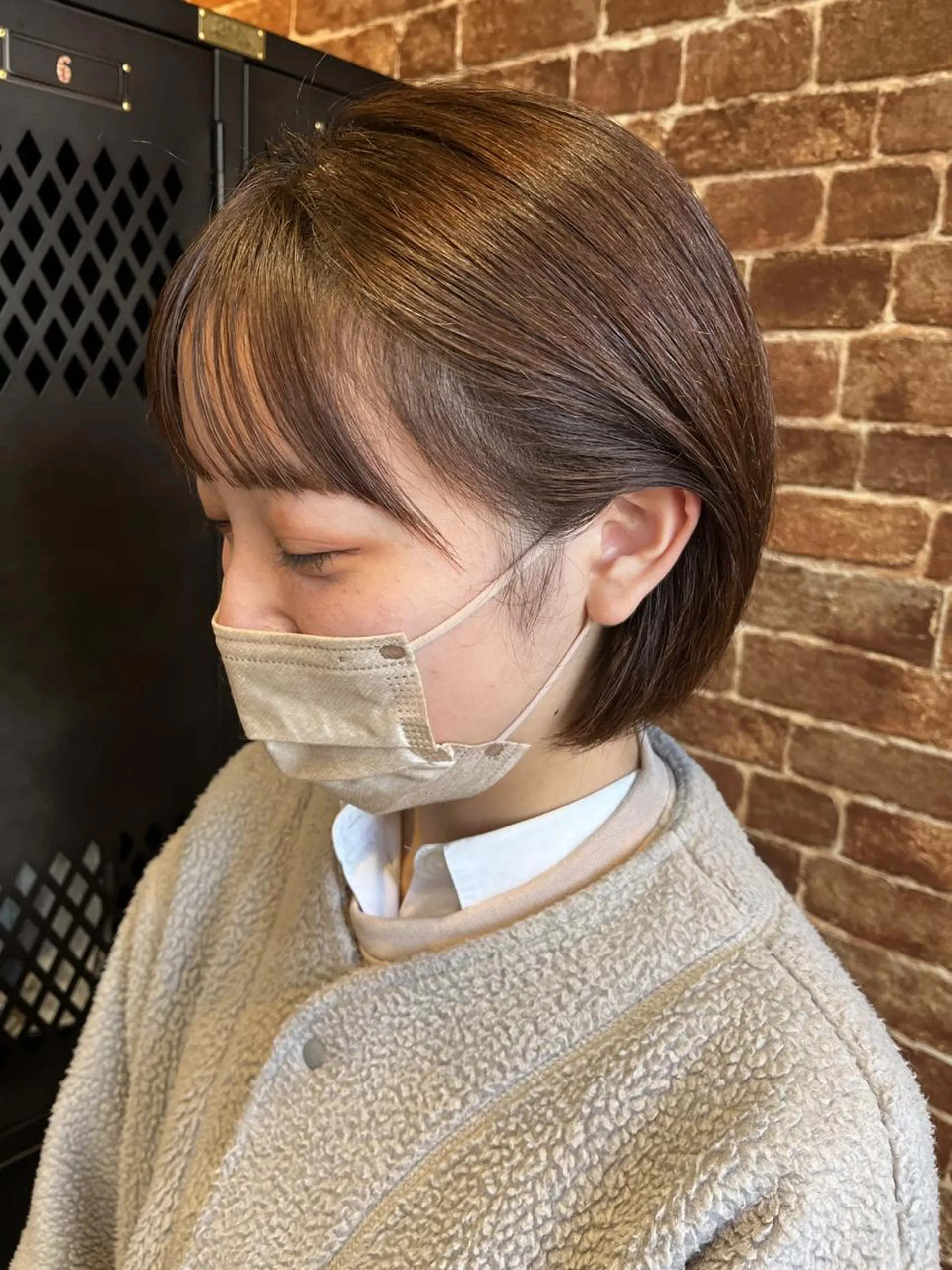 ショート カラー パーマ ヘアアレンジ メンズ キッズ ネイル マツエク・マツパ アイブロウ メンズブリーチ メンズハイライト メンズインナーカラー メンズ韓国風 ブリーチ カット 久木原 ゆりのヘアスタイル