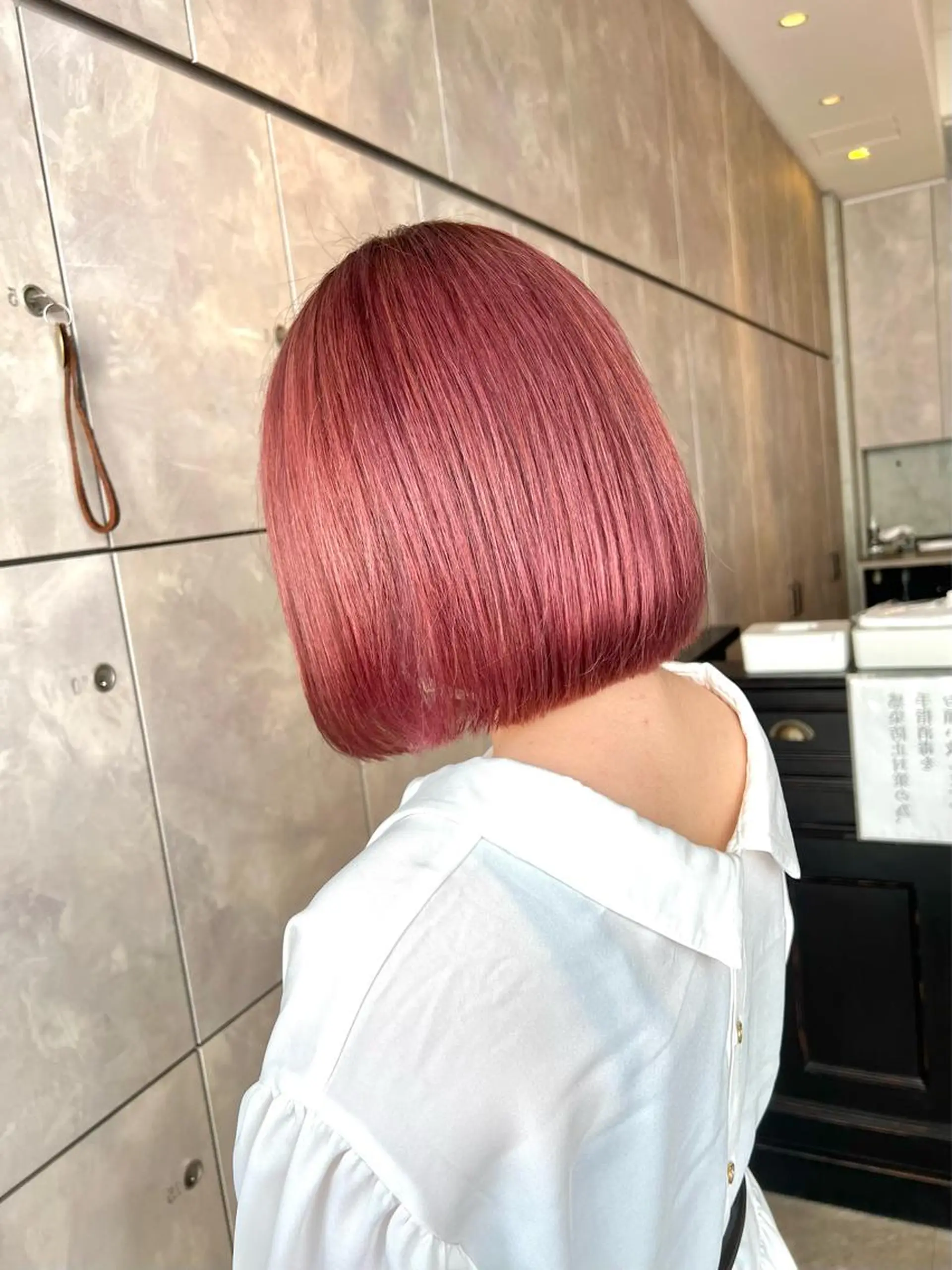 ミディアム カラー ヘアアレンジ ヘアカラー トリートメント ヘアセット 🌈インナーカラー ‘ショウマ’🌈のヘアスタイル