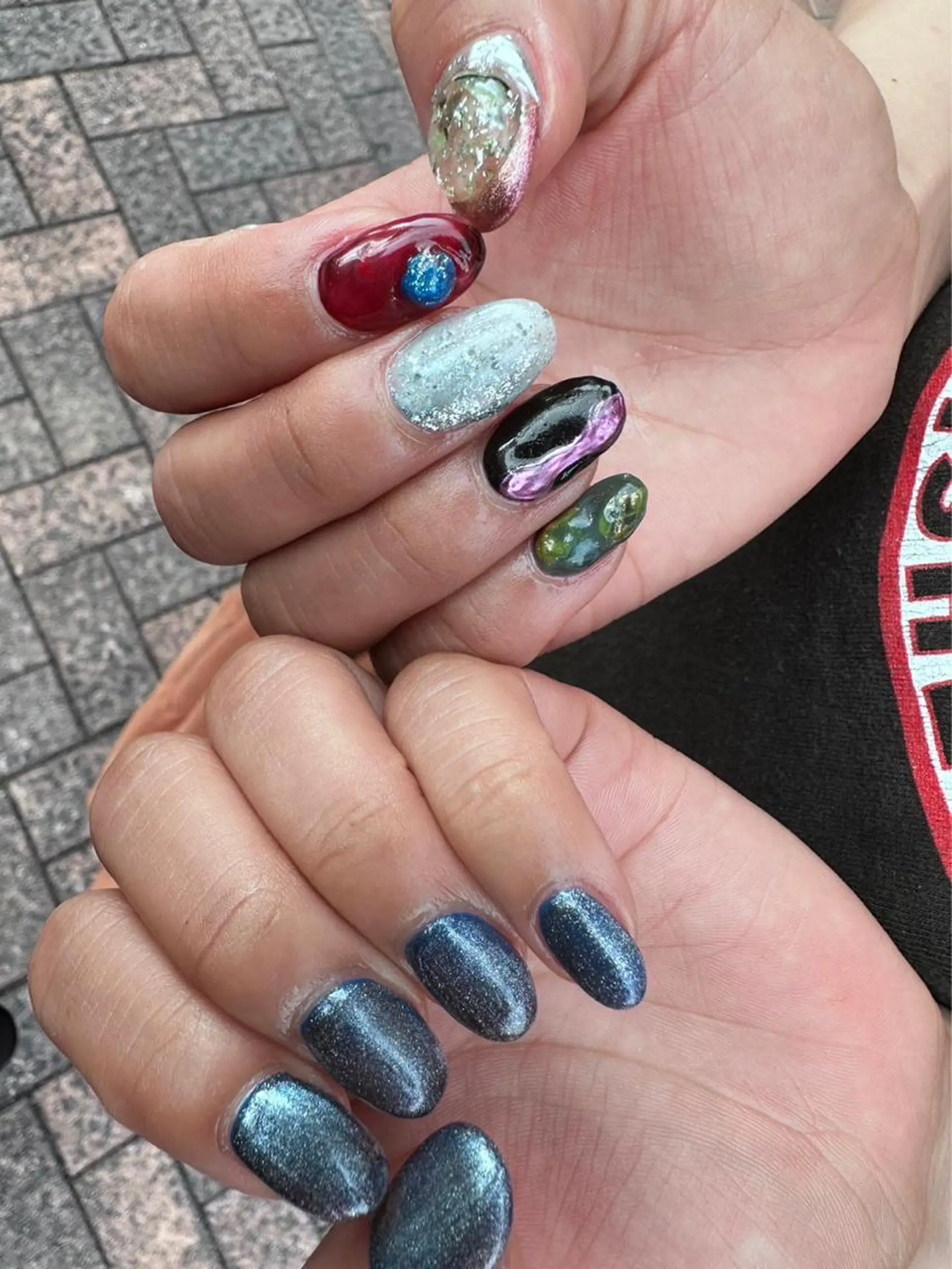 ネイル ニュアンスネイル ハンドネイル ハンドケア Atelier Ariのネイルデザイン