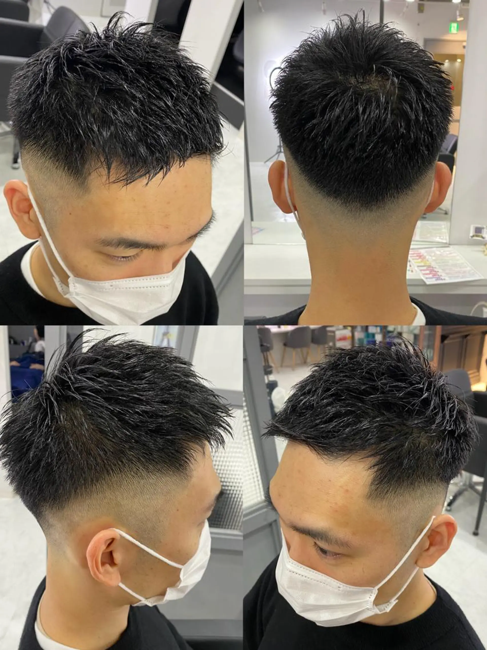 ショート カラー パーマ ヘアアレンジ メンズ カット 🔥メンズ特化渡辺 🔥ブリーチカラーのヘアスタイル