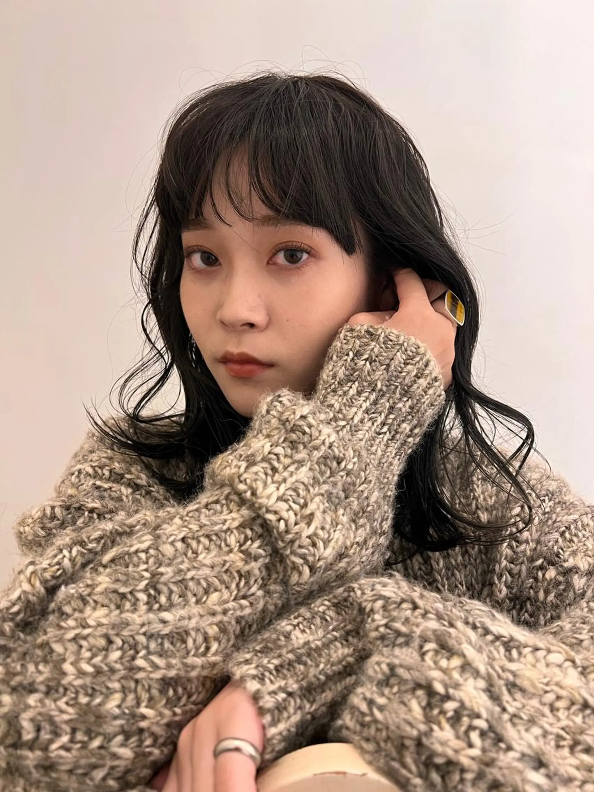 ミディアム vixus mamiのヘアスタイル