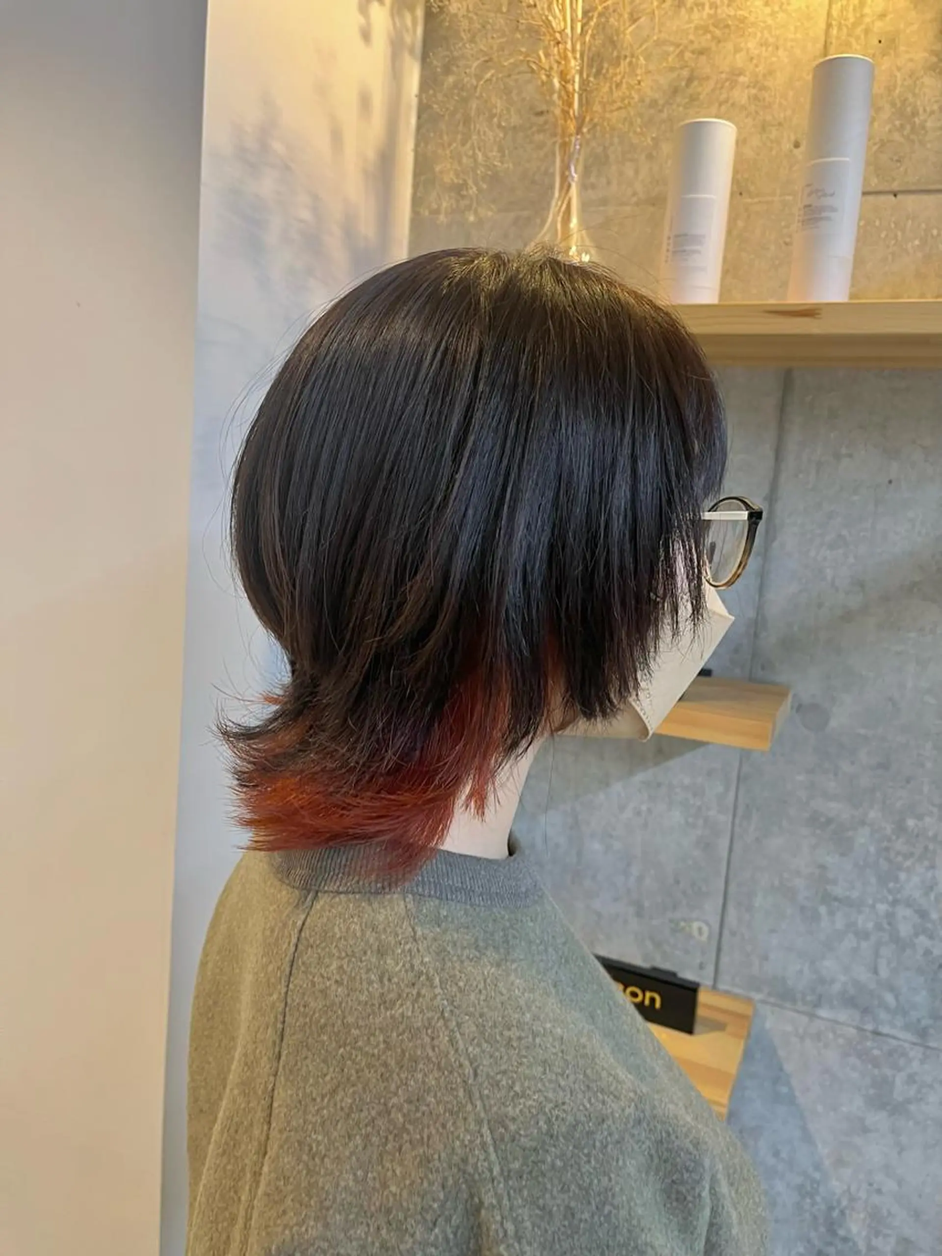 ショート カラー ハイトーンカラ ー/小川のヘアスタイル